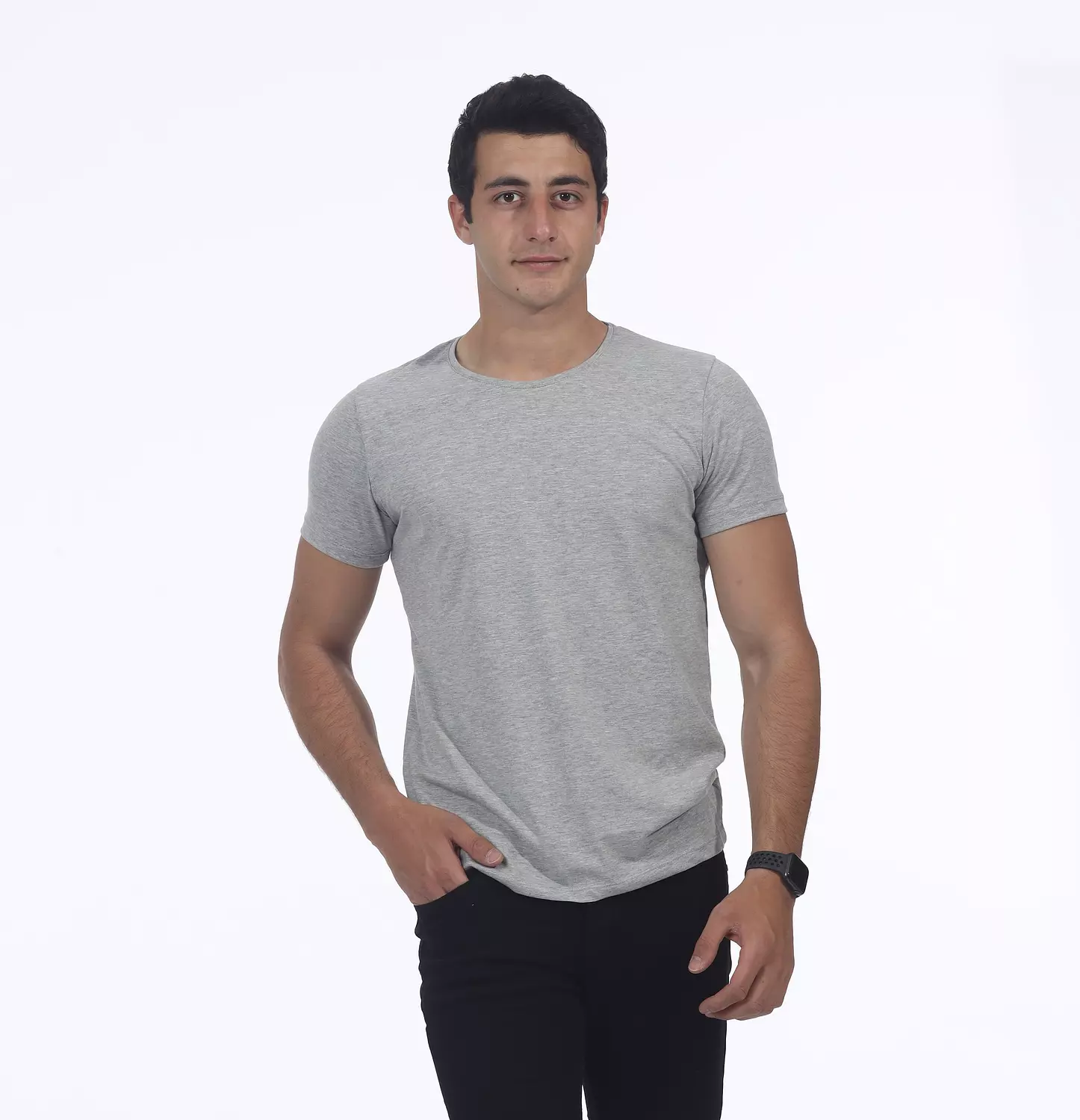 Basic Round Neck T-Shirt  10