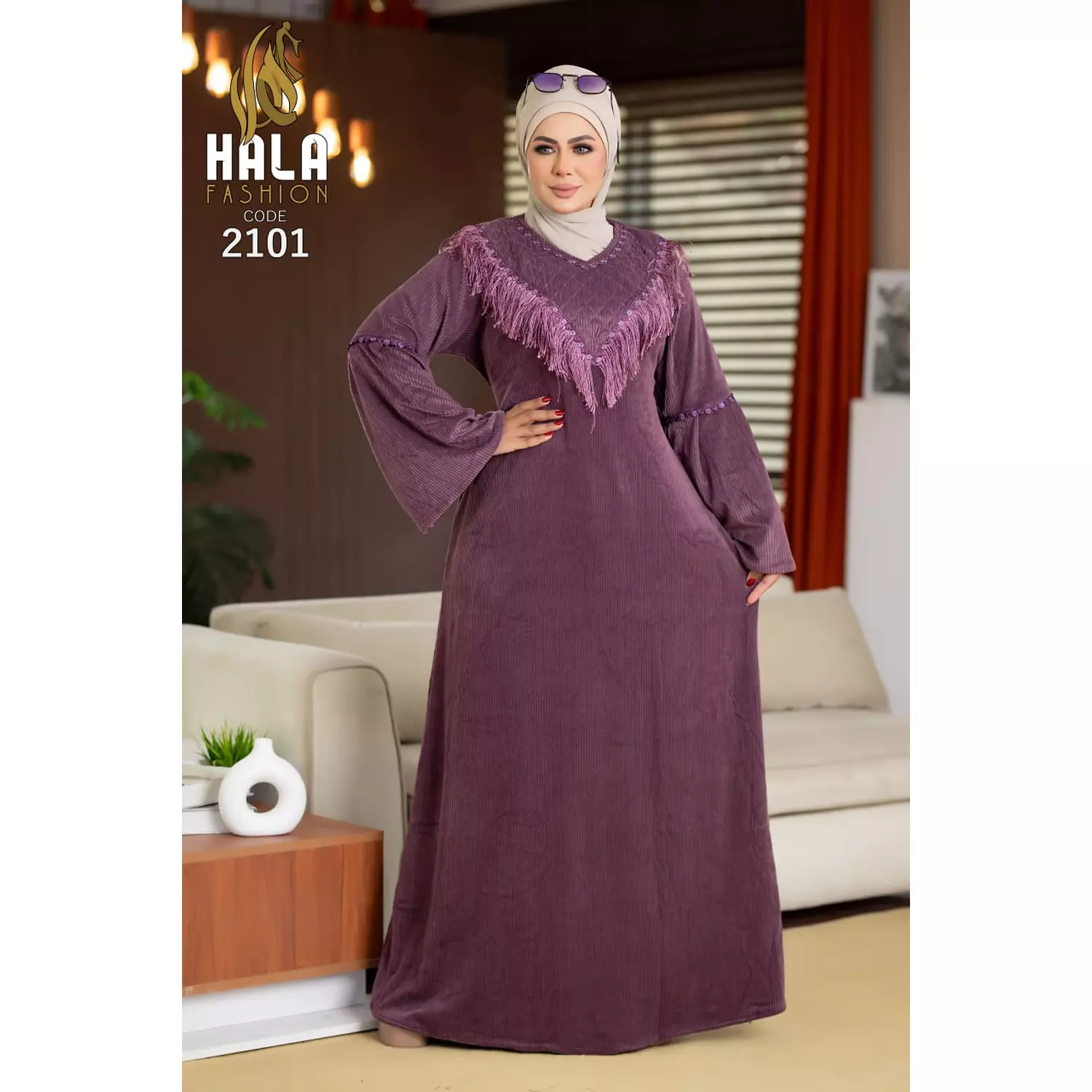 ABAYA For Winter Code:2101 hover image