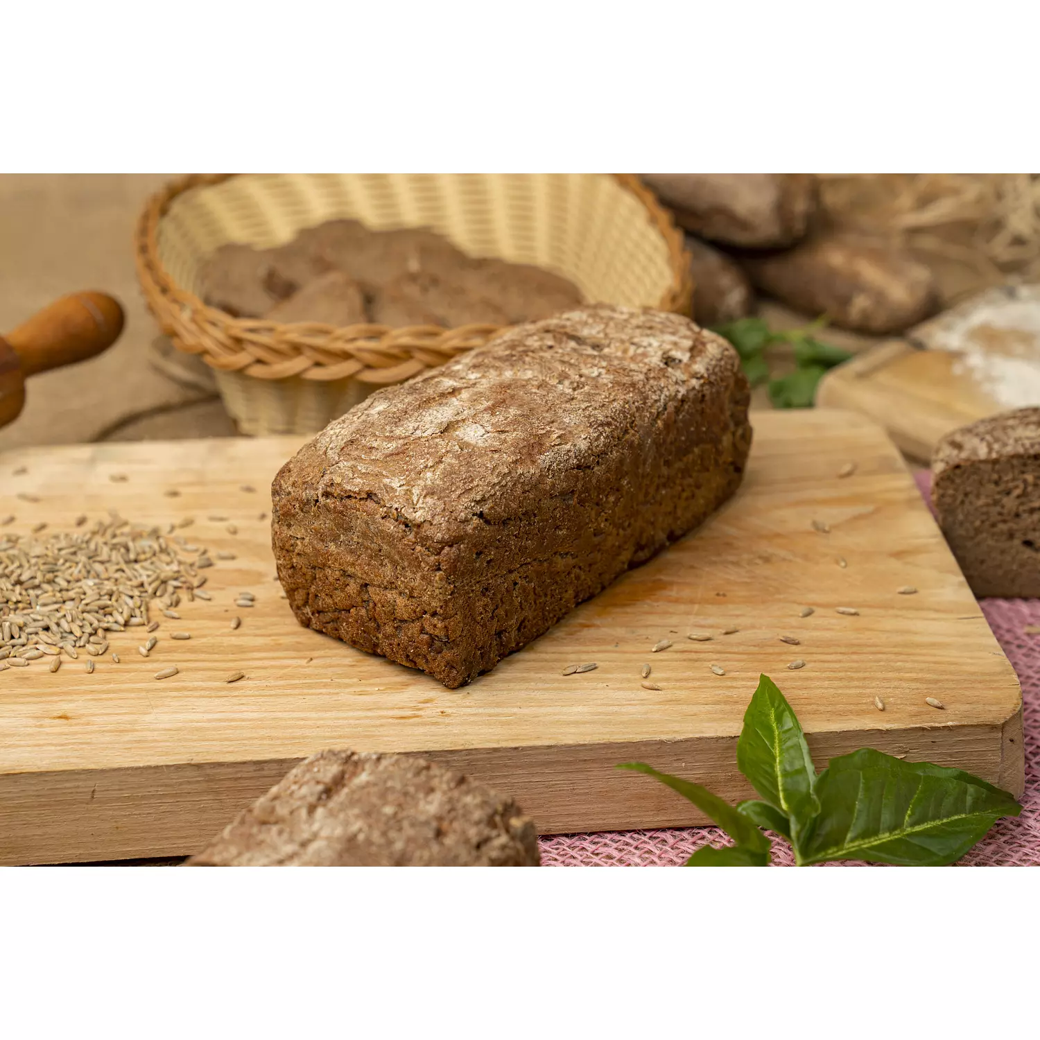 100% Organic Wholegrain Rye Toast (Rye Berries)  hover image