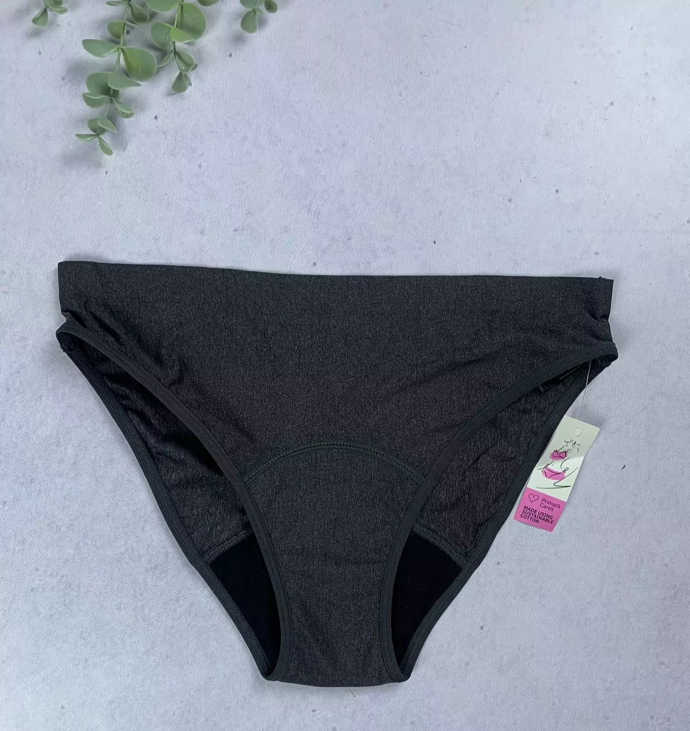 Laser cut Period panty from Primark medium flow (K11) hover image