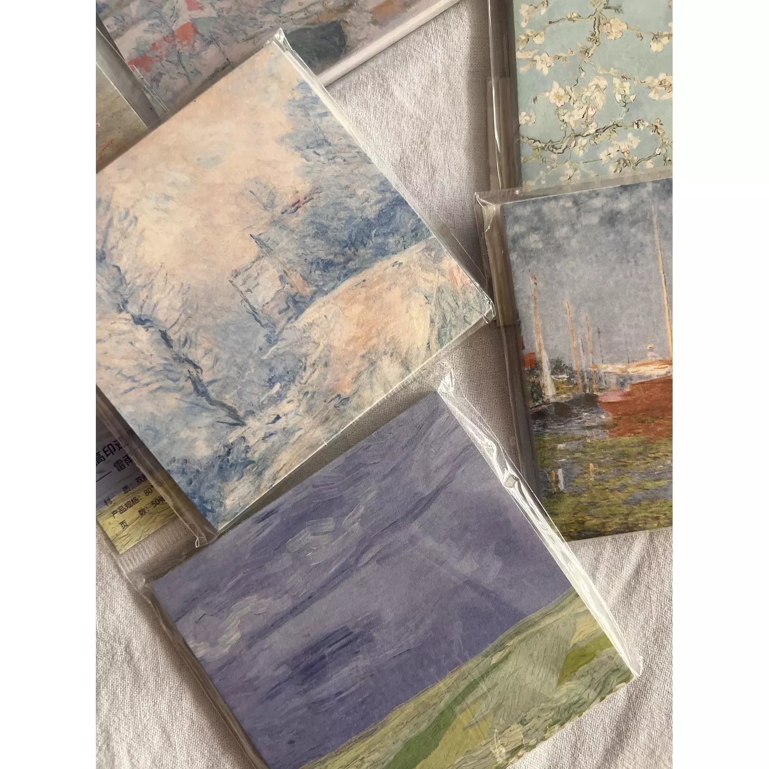 Monet-inspired Sticky Notes 31