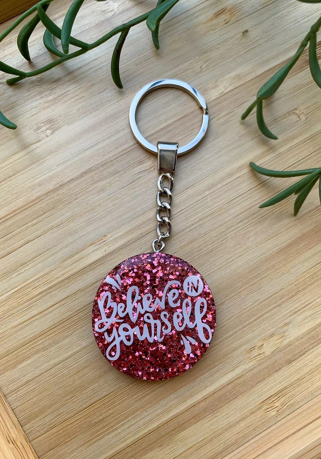 “ Believe IN Yourself “ Keychain ( Stock/By Order ) 1