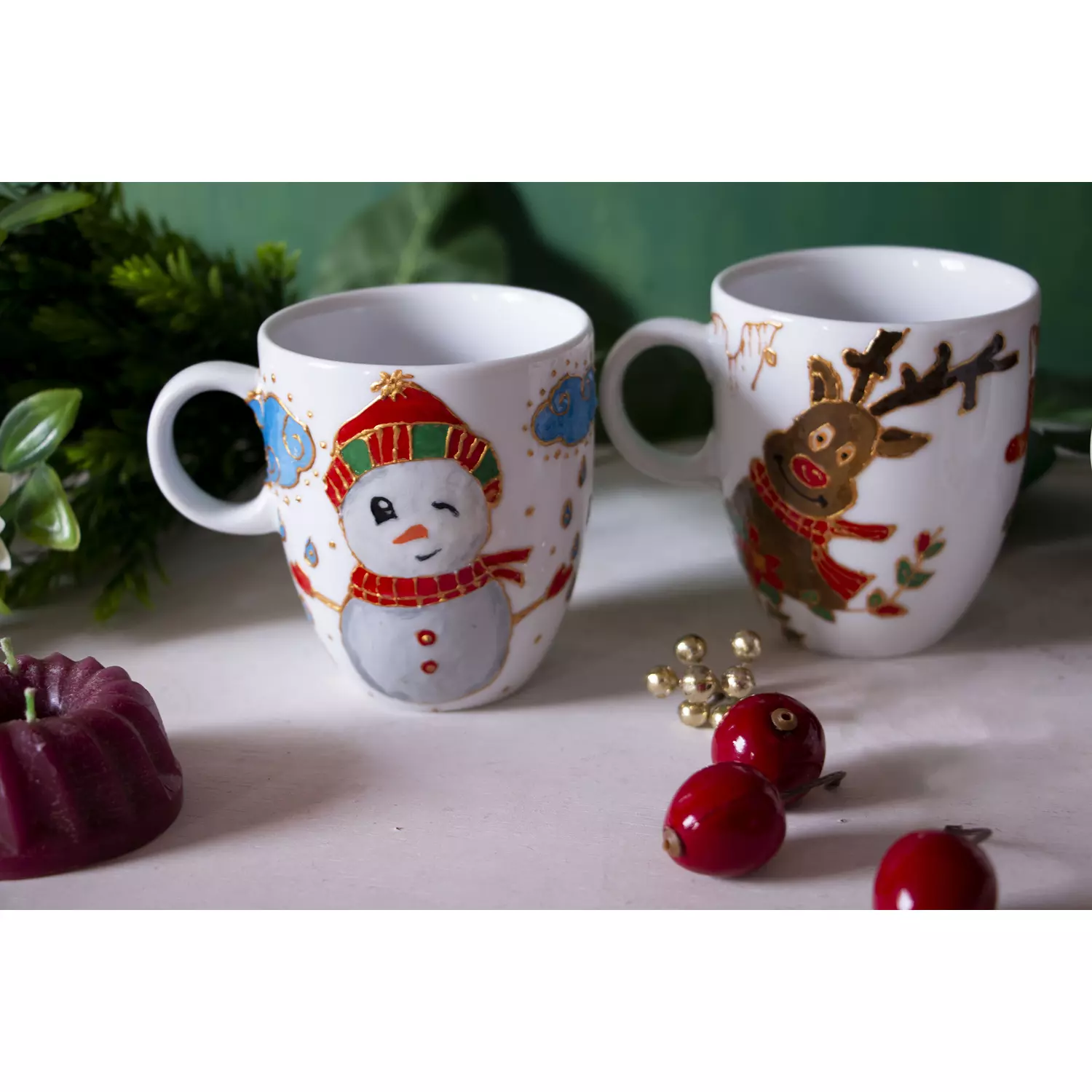 Christmas Deer Mug 2