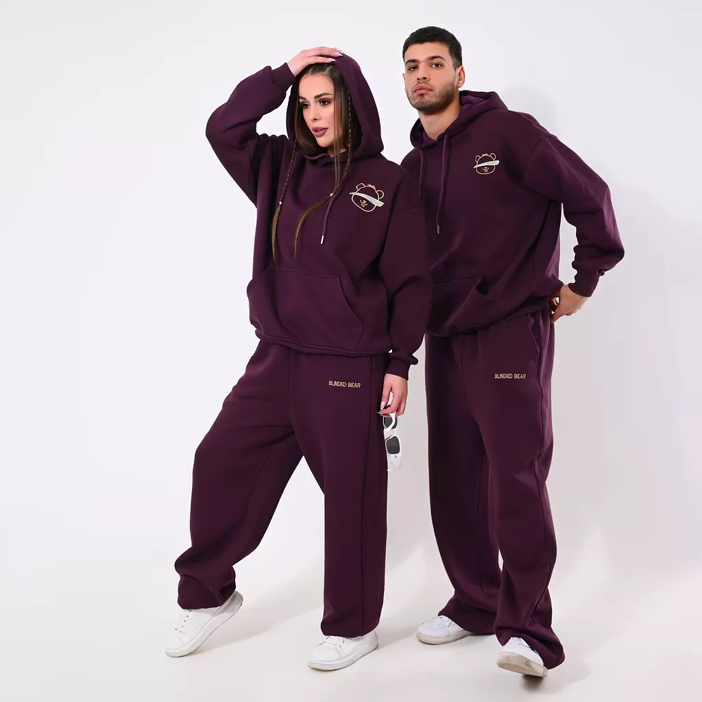 Maroon unisex set