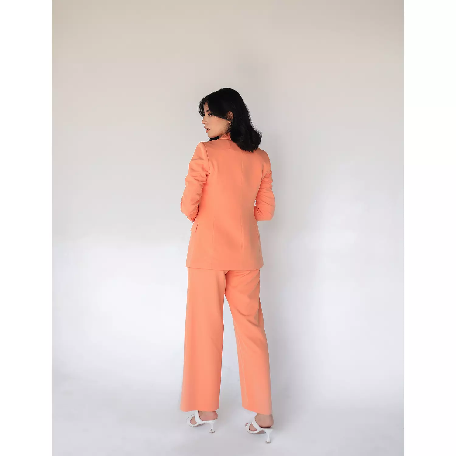 Melon Wide-leg Straight Mid Pants 8