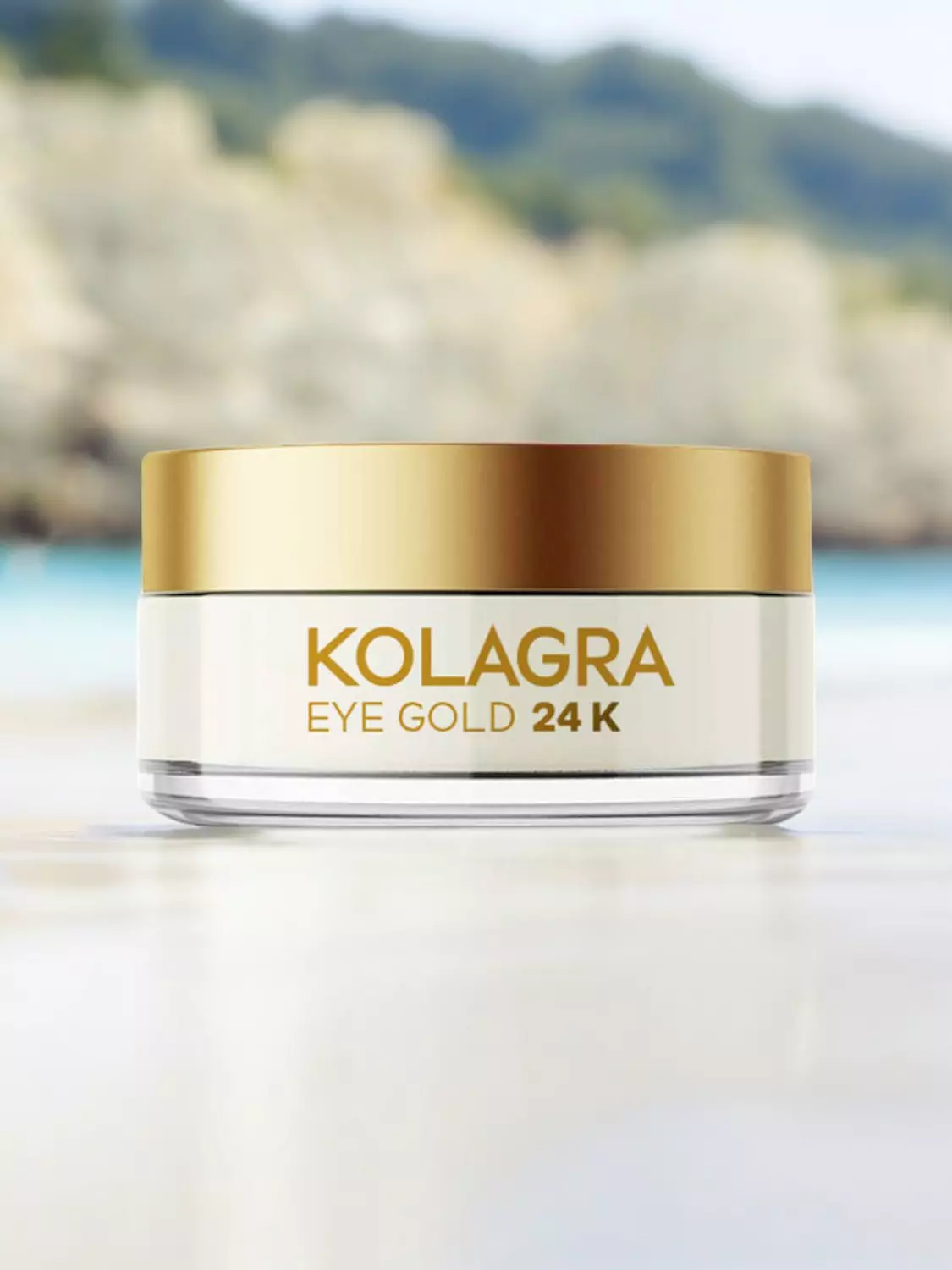 Kolagra Eye Contour Gel With Gold Particles 24K - 20 ml hover image