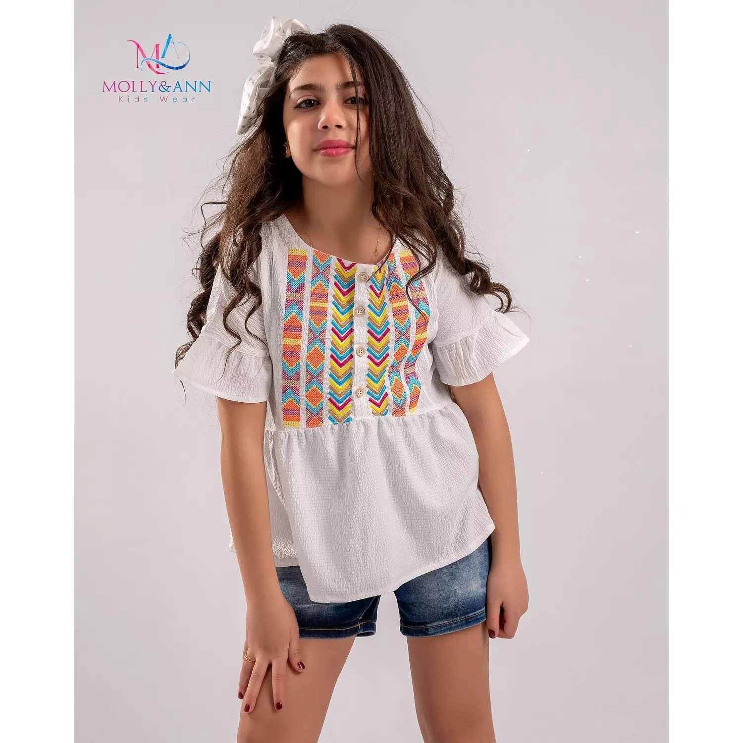 Crunchy Embroidered Blouse hover image