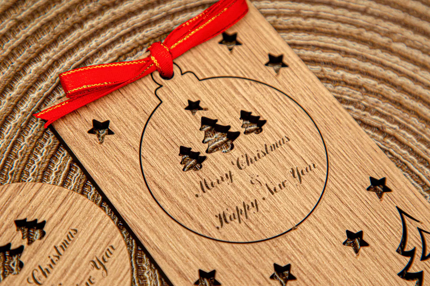 Christmas Ornament Gifts Card 4