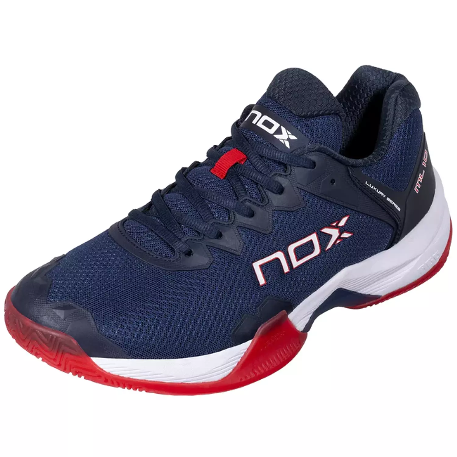 Nox Padel Shoes ML10 HEXA Blue Navy/Red 4