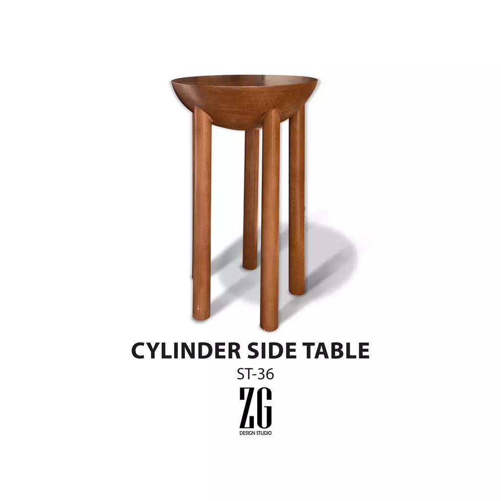 CYLINDER SIDE TABLE 