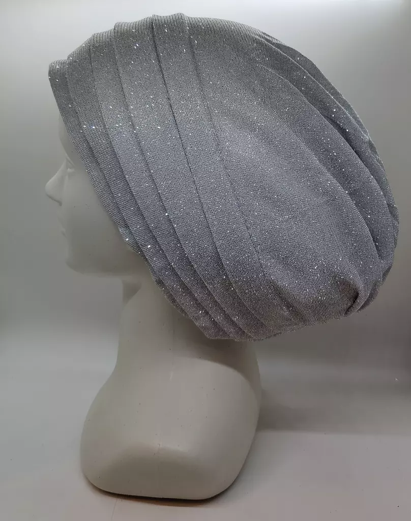 Turban-Starlets-Silver Drapes