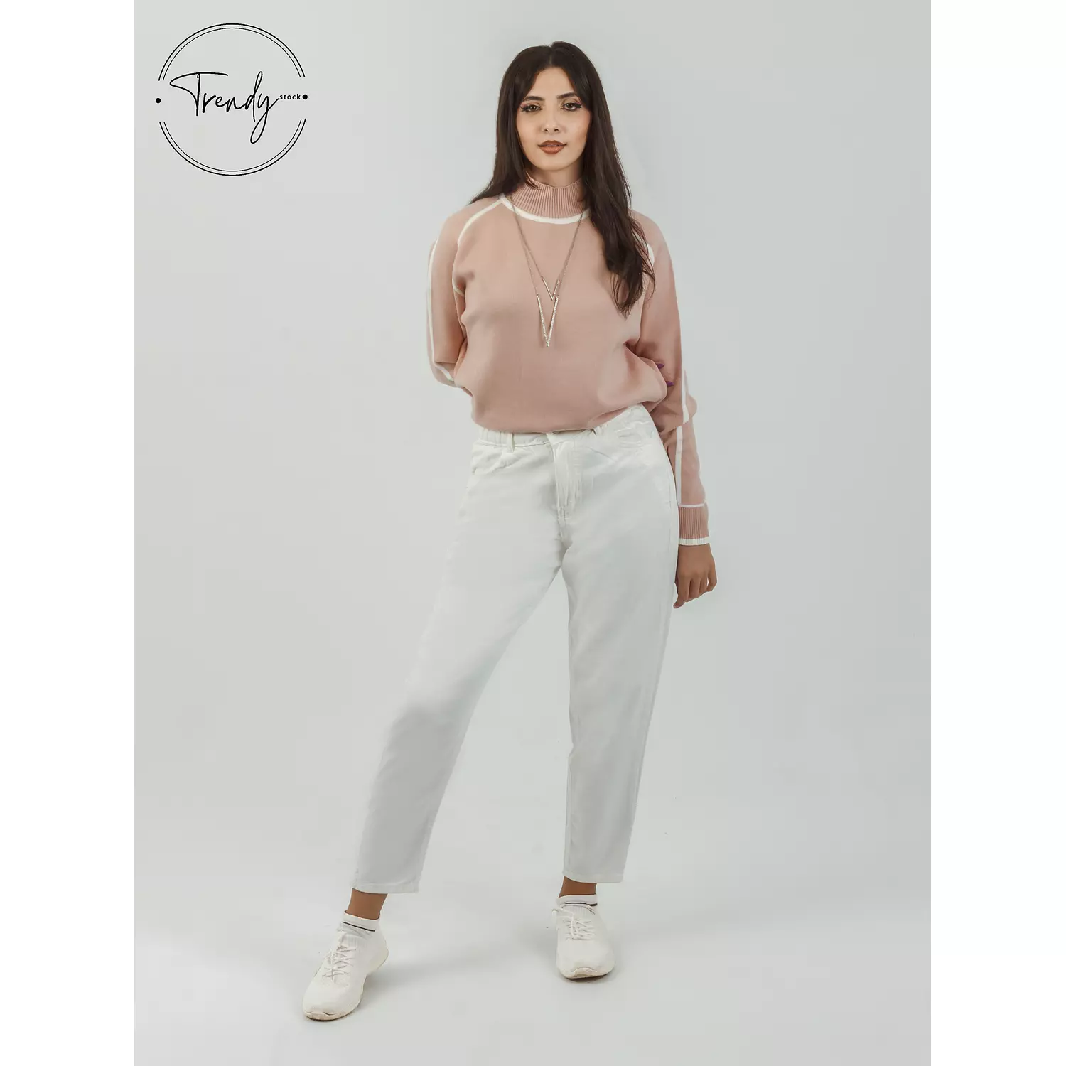 Wool Plain Pullover  hover image