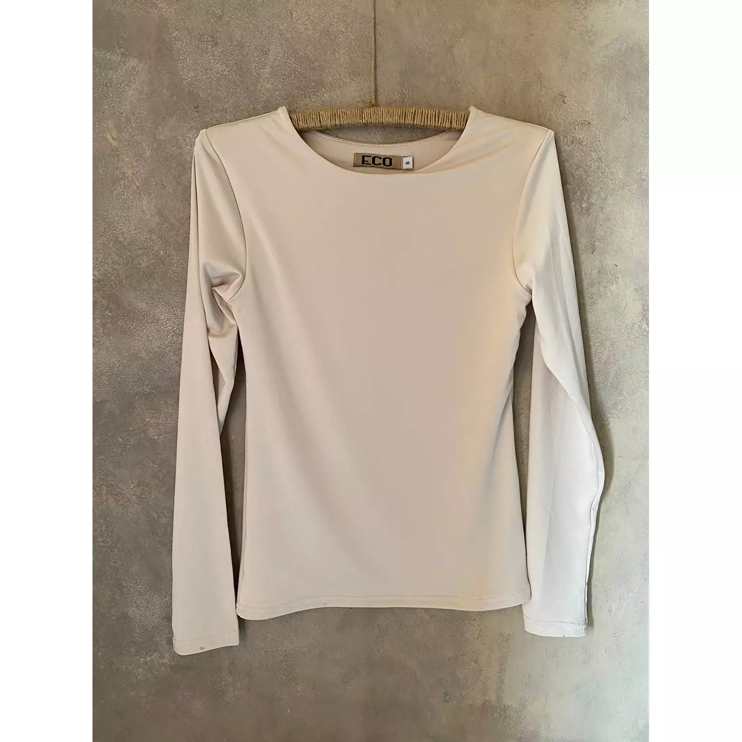 Crew Neck Long Sleeves Top 1