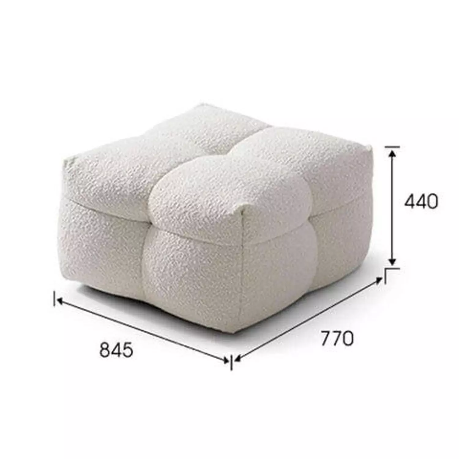 TOUGHTED PUFF SOFA hover image