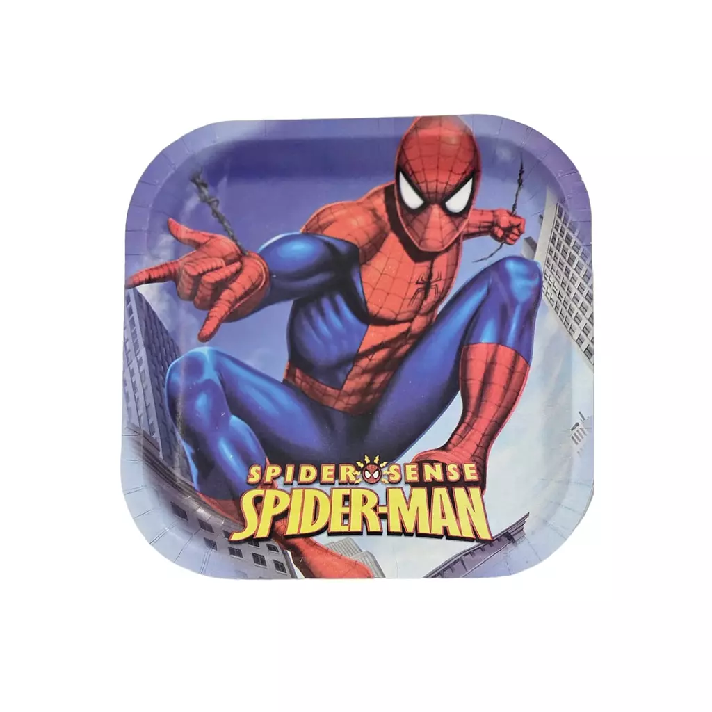 Spider Man Paper Plate (pack of 10 )