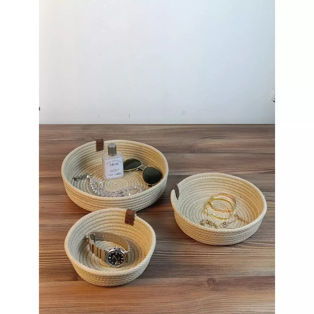 Jute Plates Set