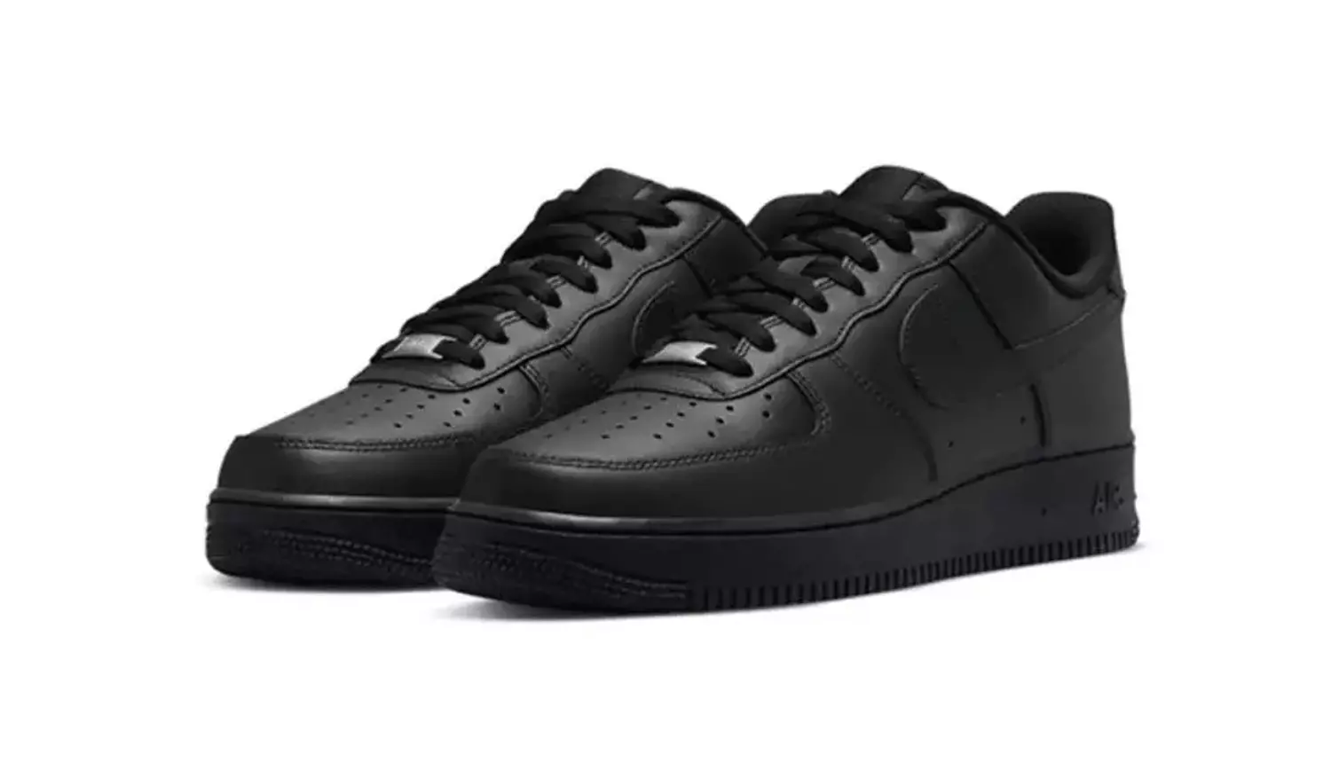 Nike Air Force 1 '07 black women 2