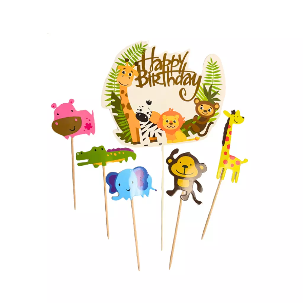 Animals Cake Toppers Collection