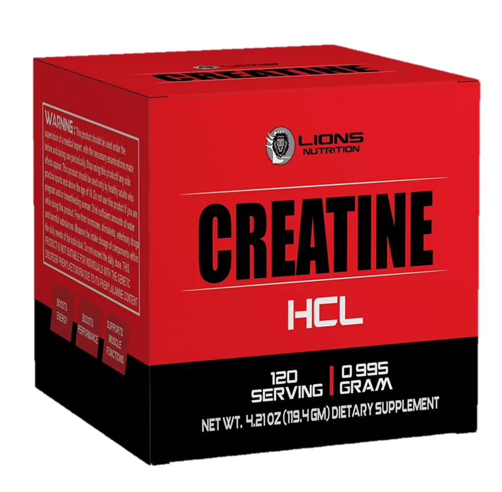 Lions Creatine Hcl - 120serv