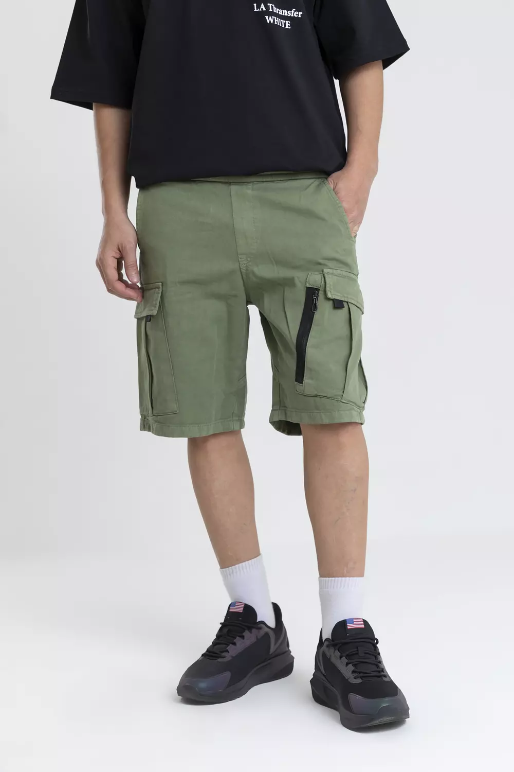 CARGO GABARDINE SHORT 7