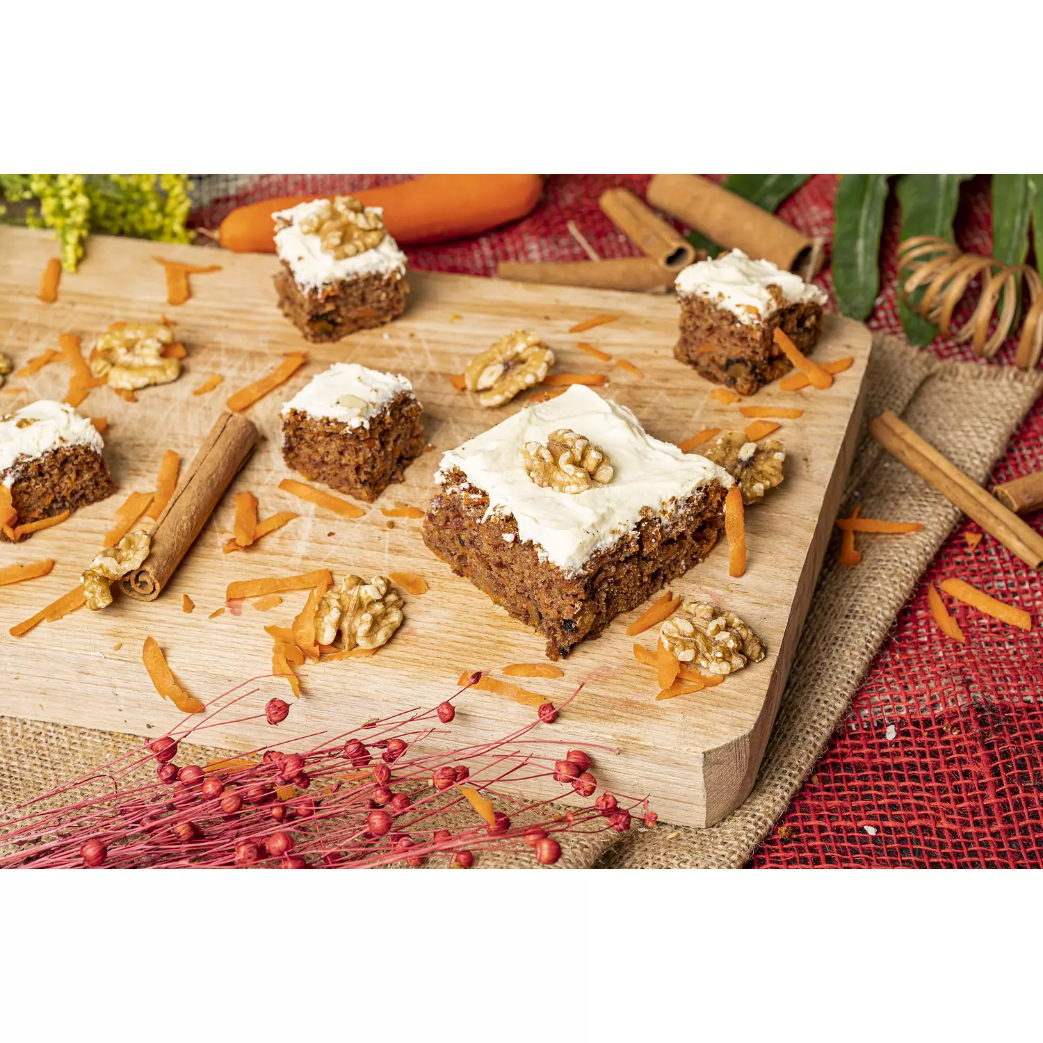 Buttecream Frosted Carrot Cake/ Carrot Sheet 5