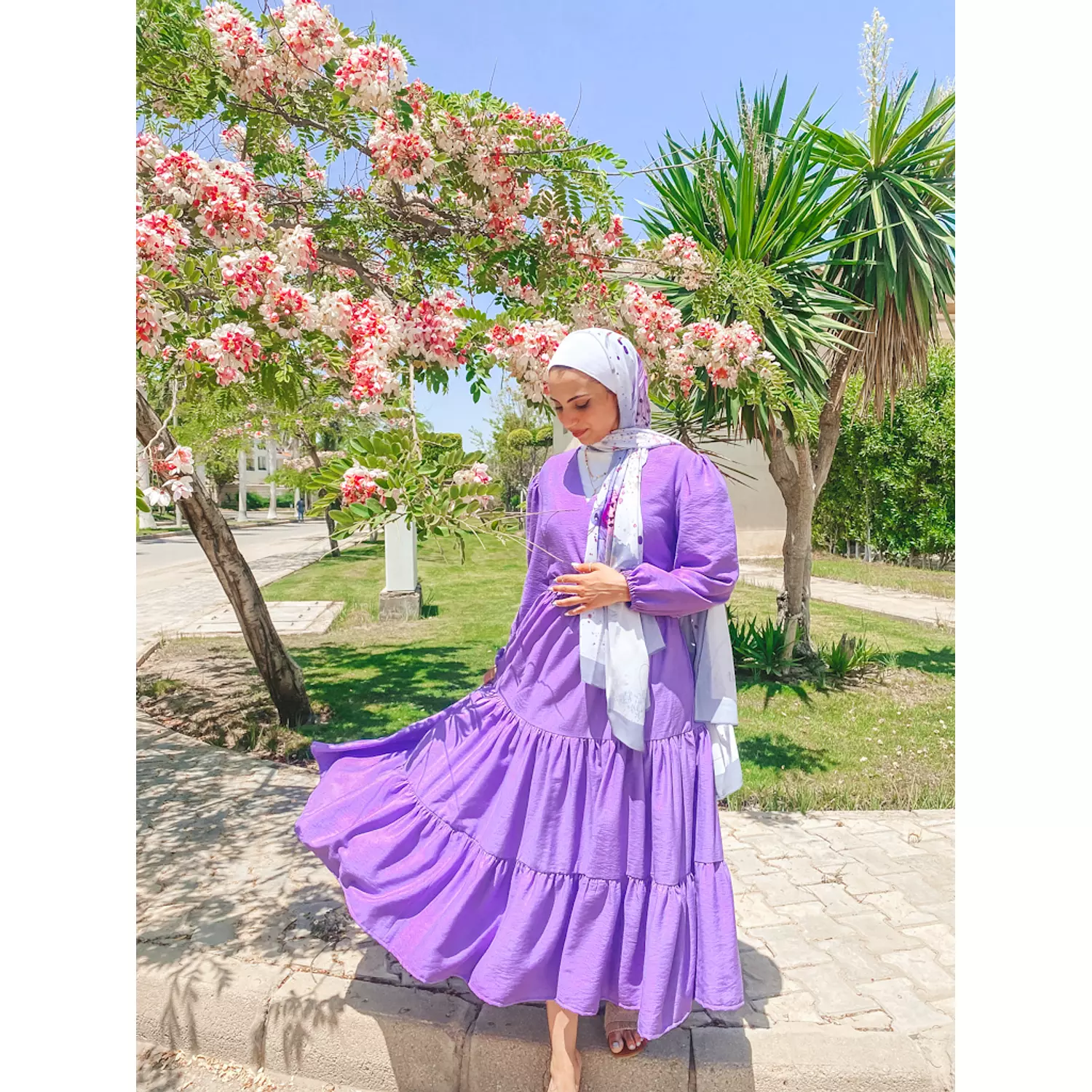 Lilac Croisette Dress hover image