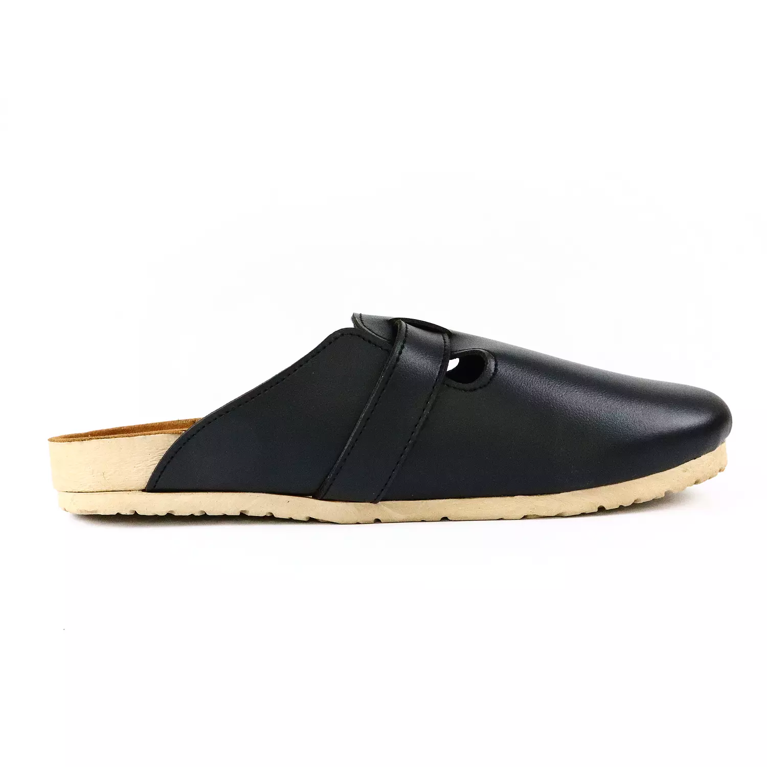 Leather Clogs - Black 5