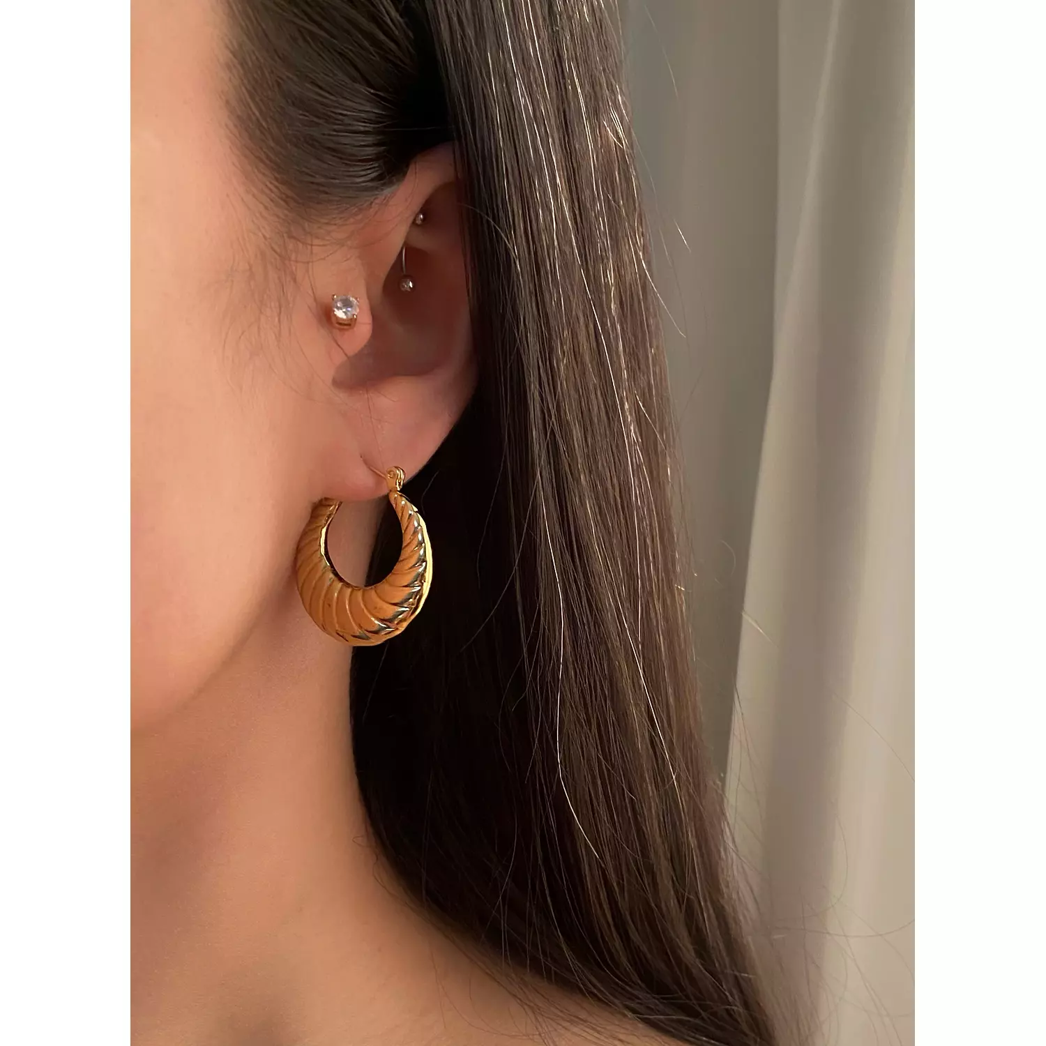 Croissant Earrings 1