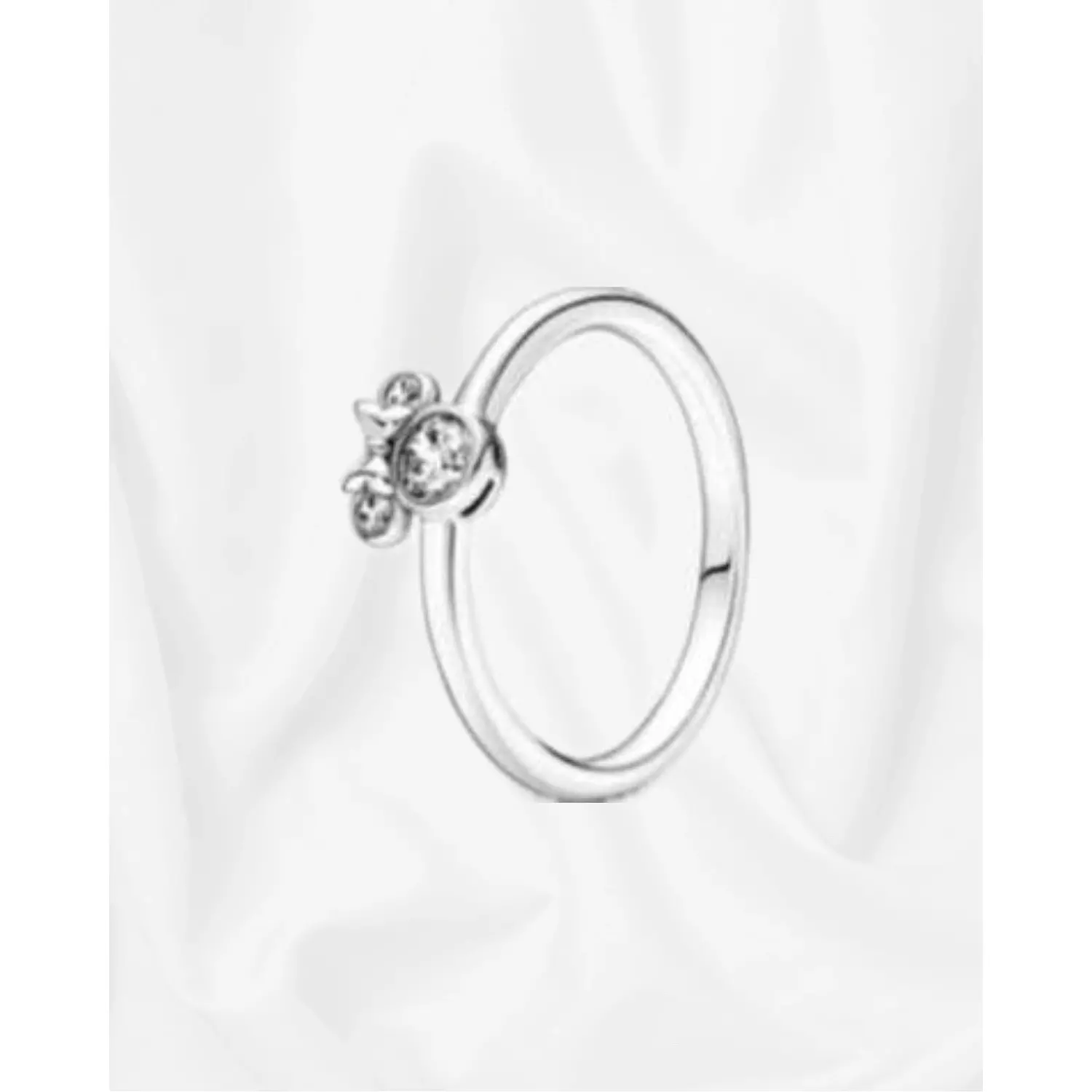 Disney Minnie Mouse Sparkling Head Ring hover image