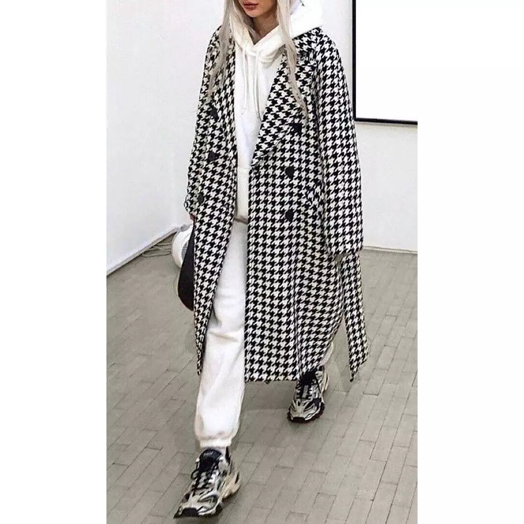 Houndstooth Coat