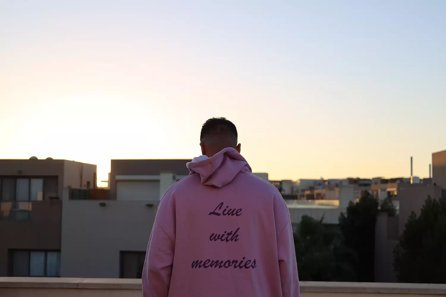 "LESS IS MORE" oversized hoodie! hover image