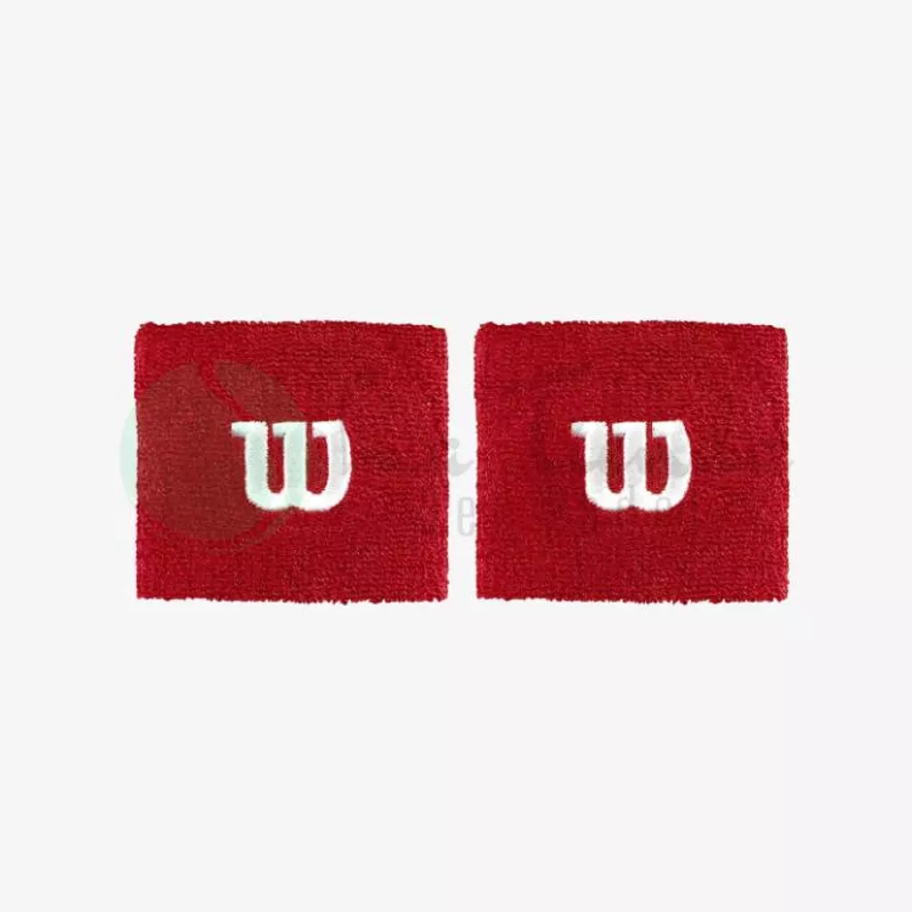 Wilson Wristband - Red