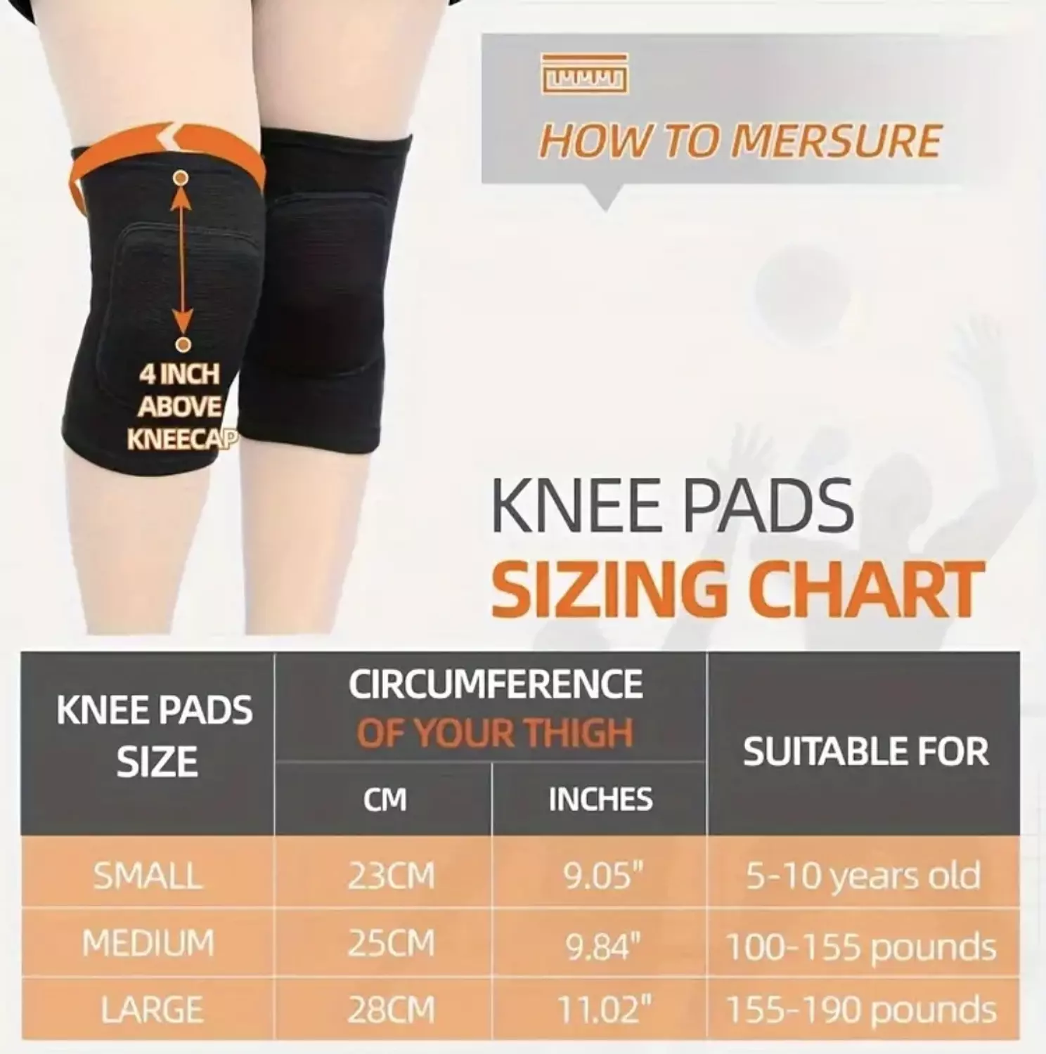 Knee Pads Black | Pair 1