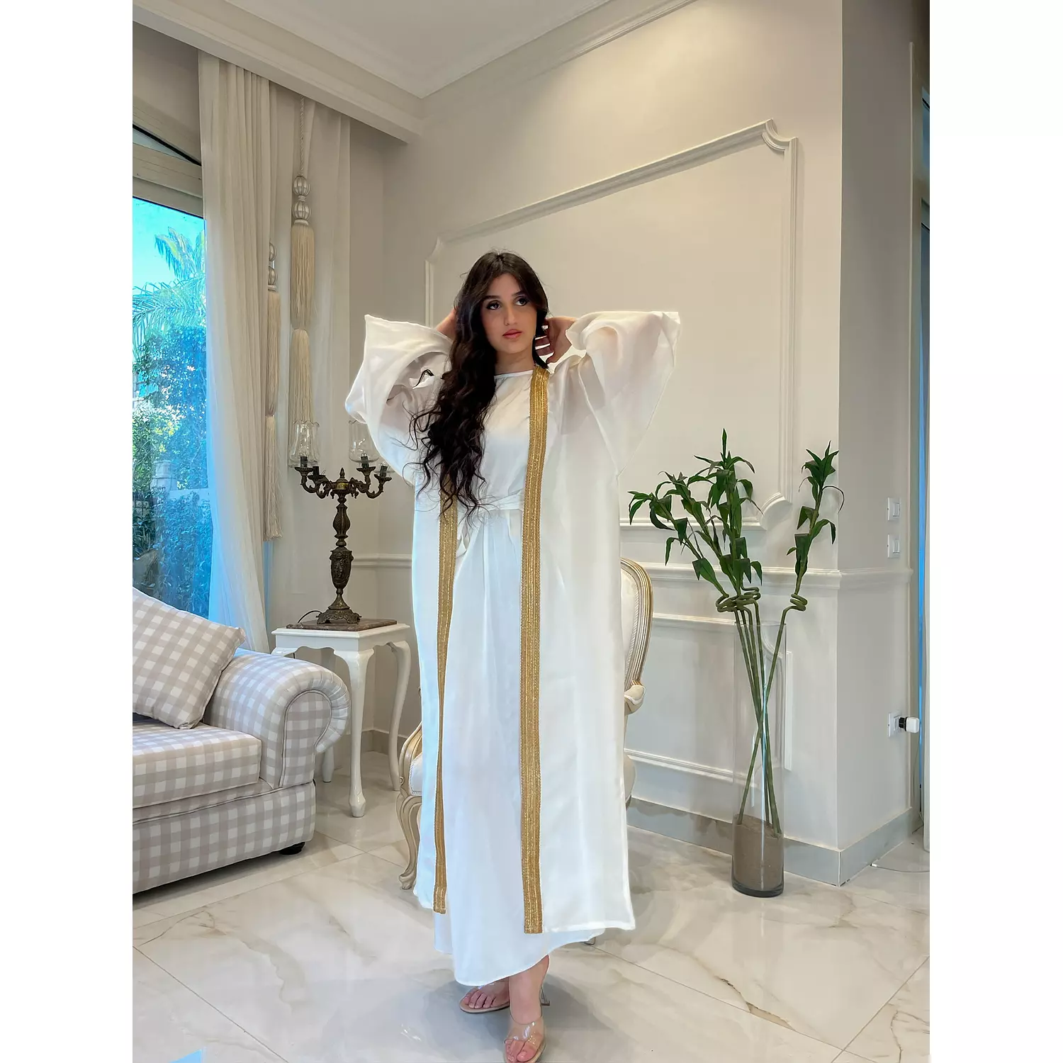 WhiteXGold Kaftan hover image