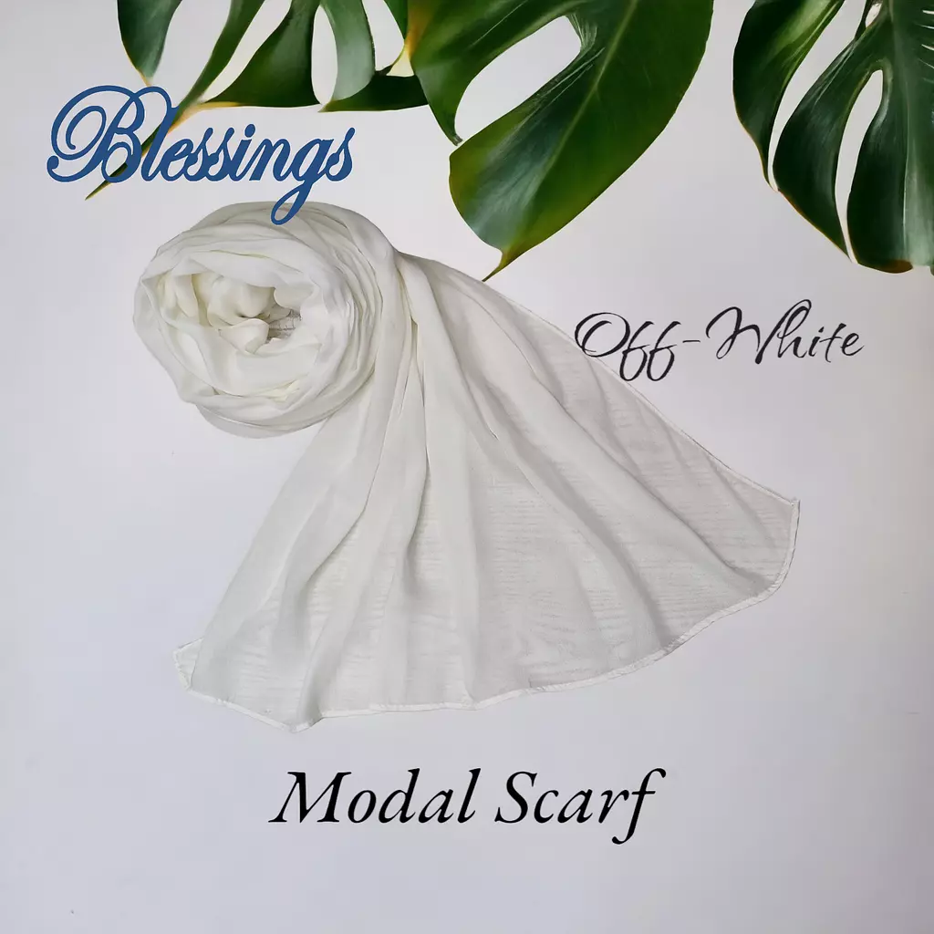 Scarf-Modal-Off-White