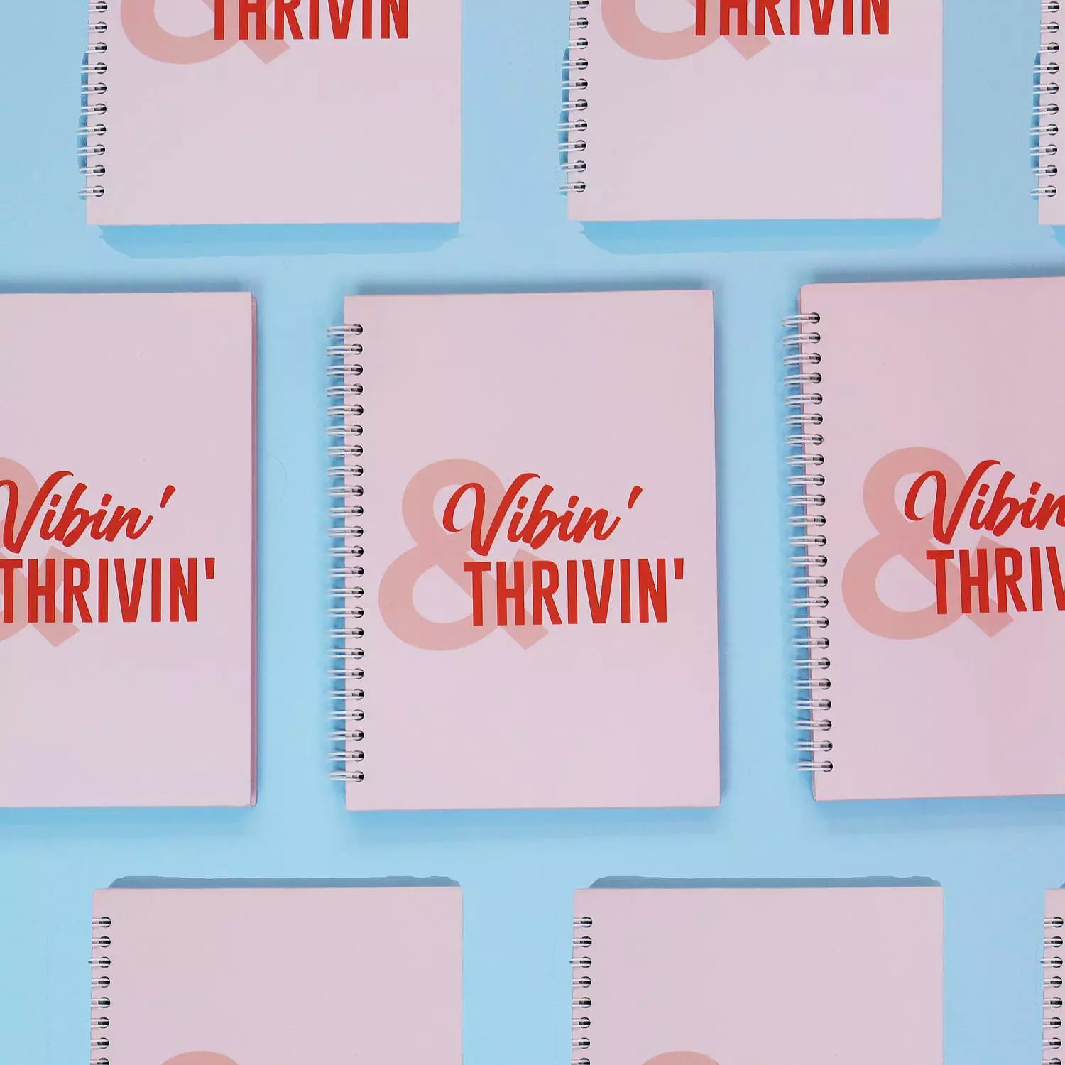 <p><strong><span style="color: rgb(0, 0, 0)">Vibin' and Thrivin Notebook</span></strong></p>