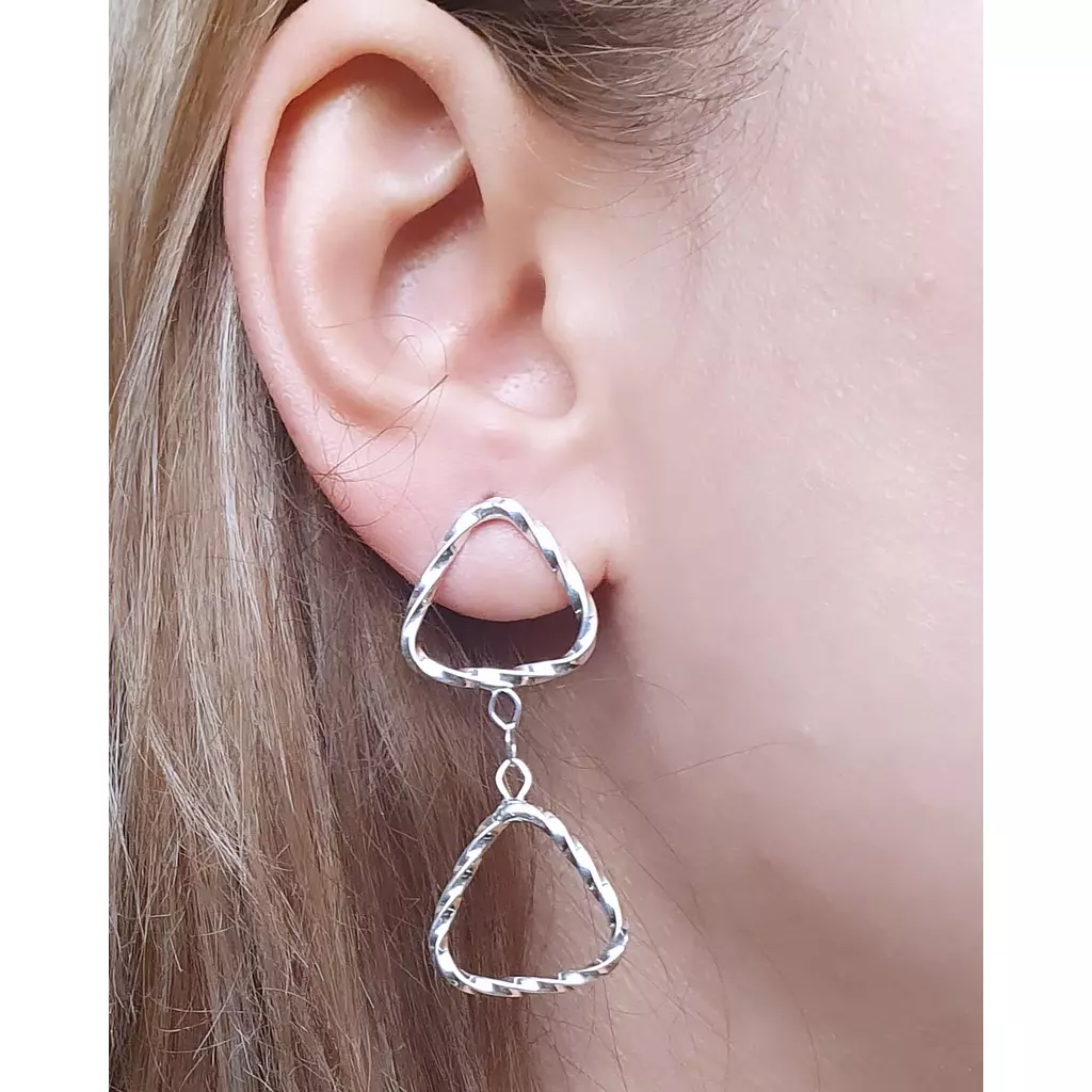 Triangle earrings