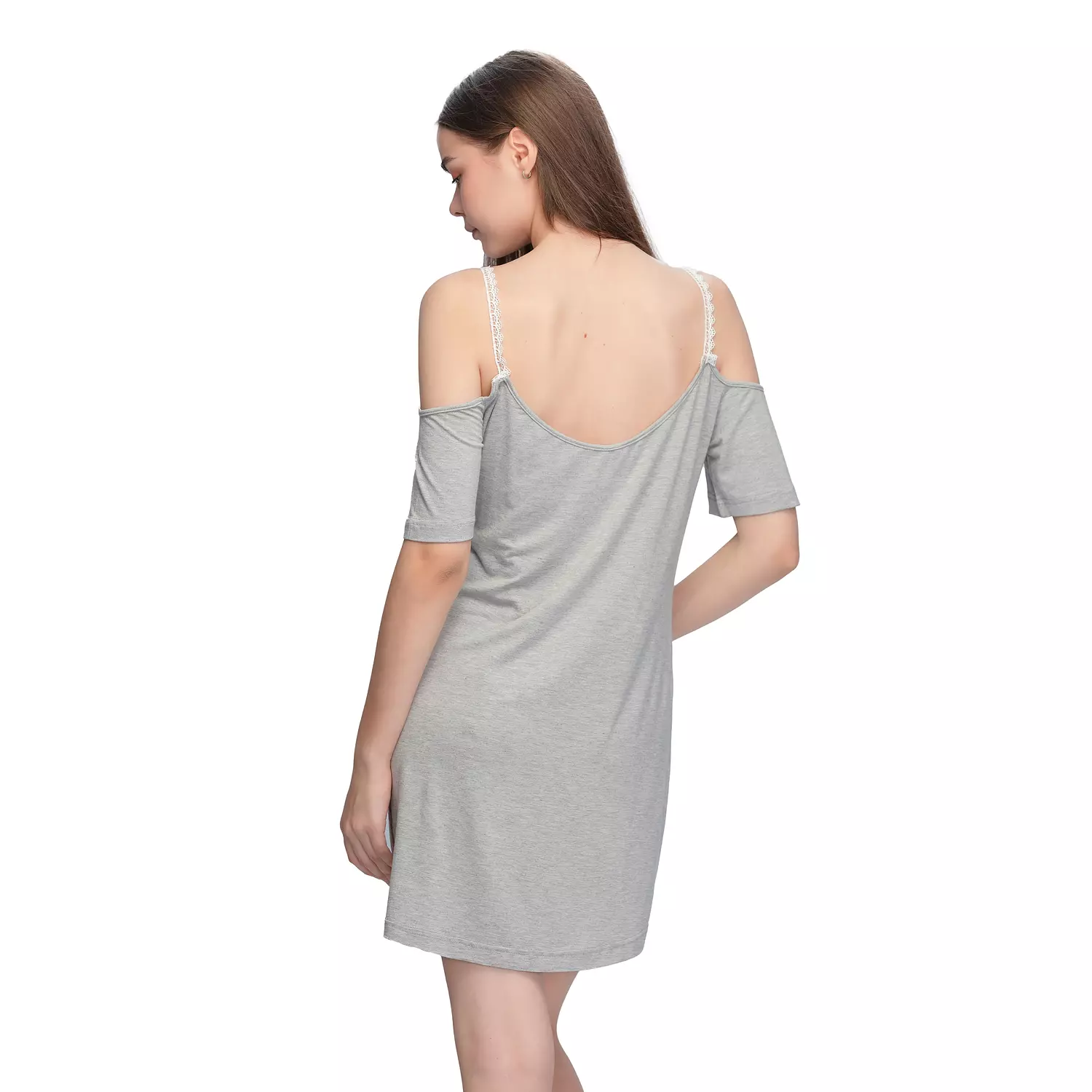 Off-the-shoulder sleepshirt 1