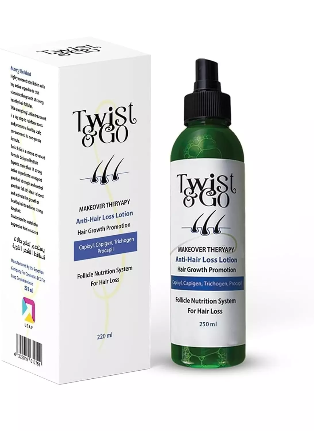 Twist & Go Anti-Hair Loss Lotion - 250 ml hover image