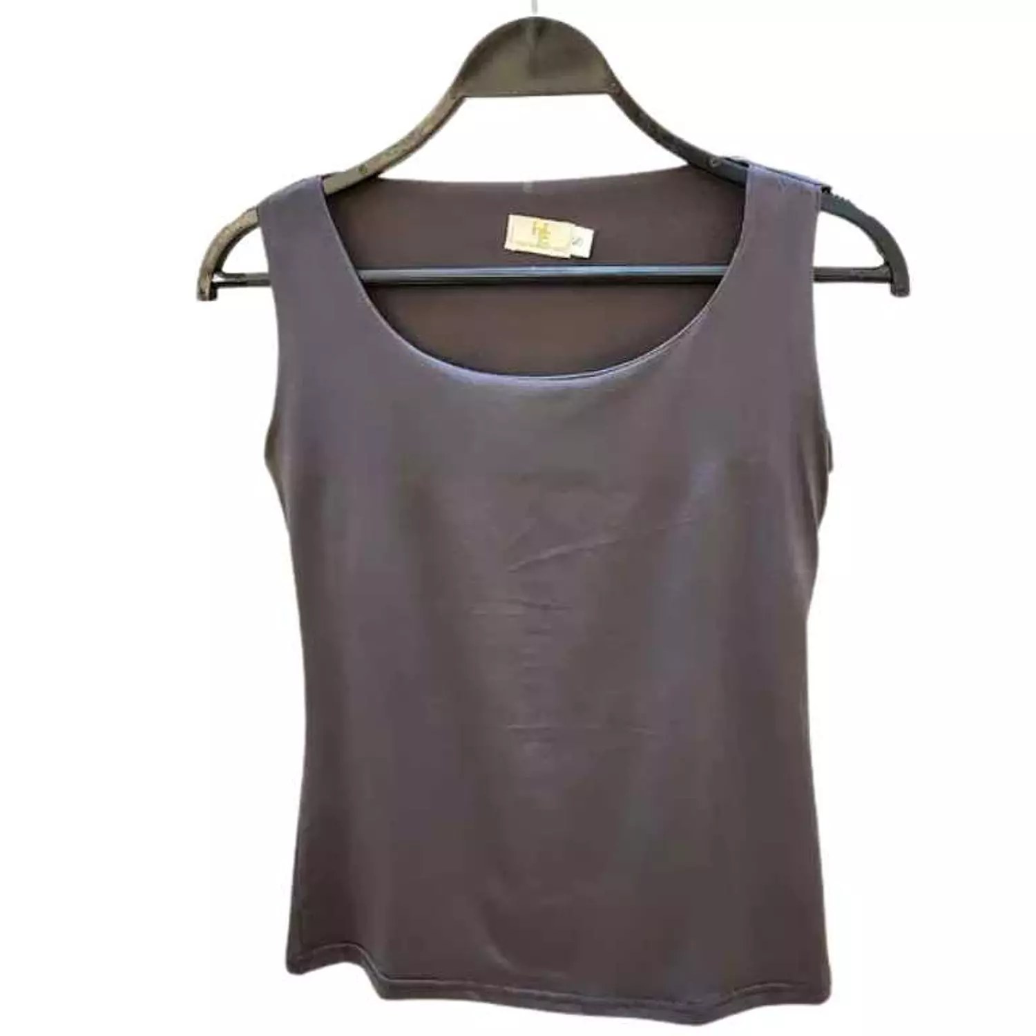 Basic Sleeveless Lycra Undershirt - Dark Grey hover image