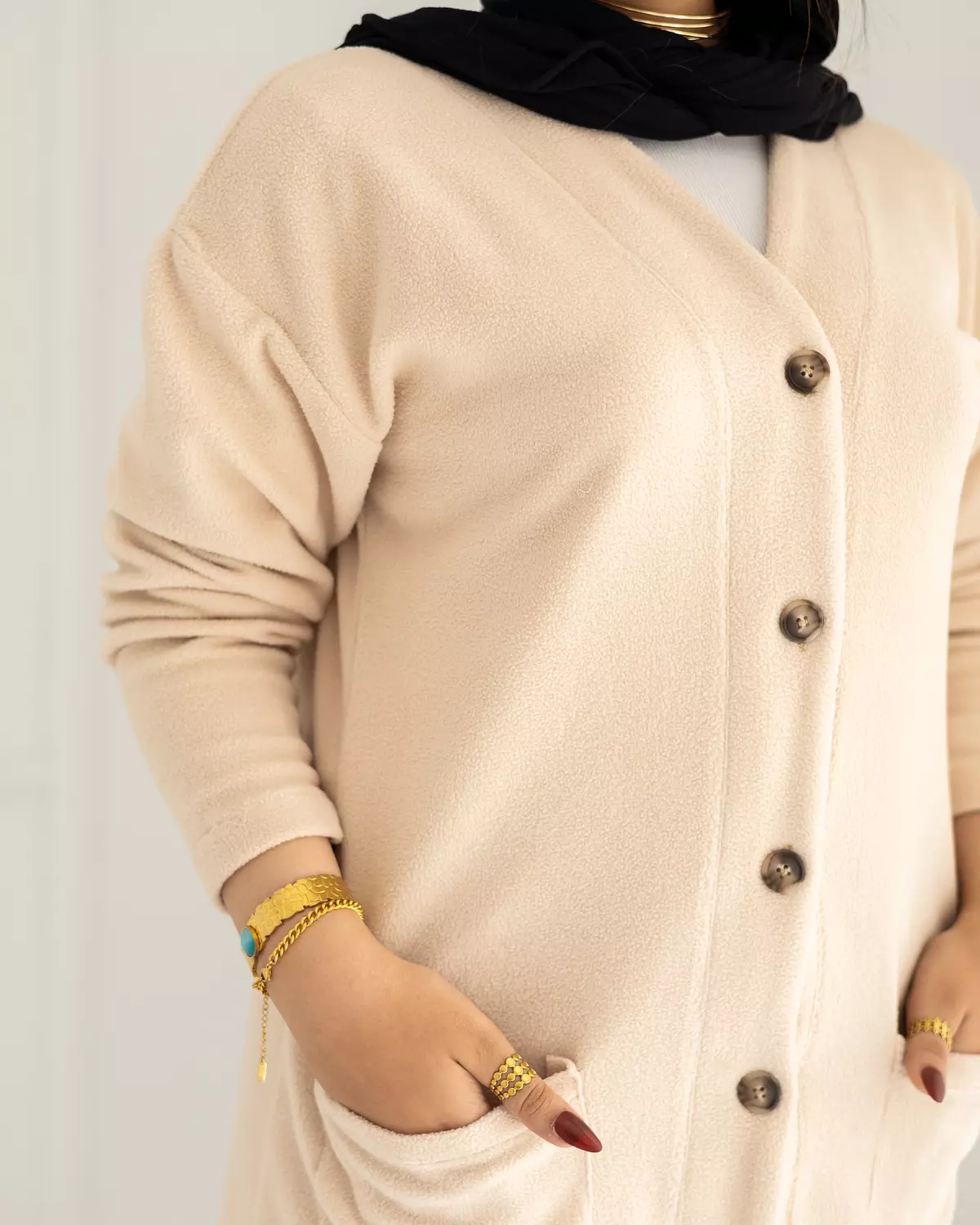 light beige cardigan 2