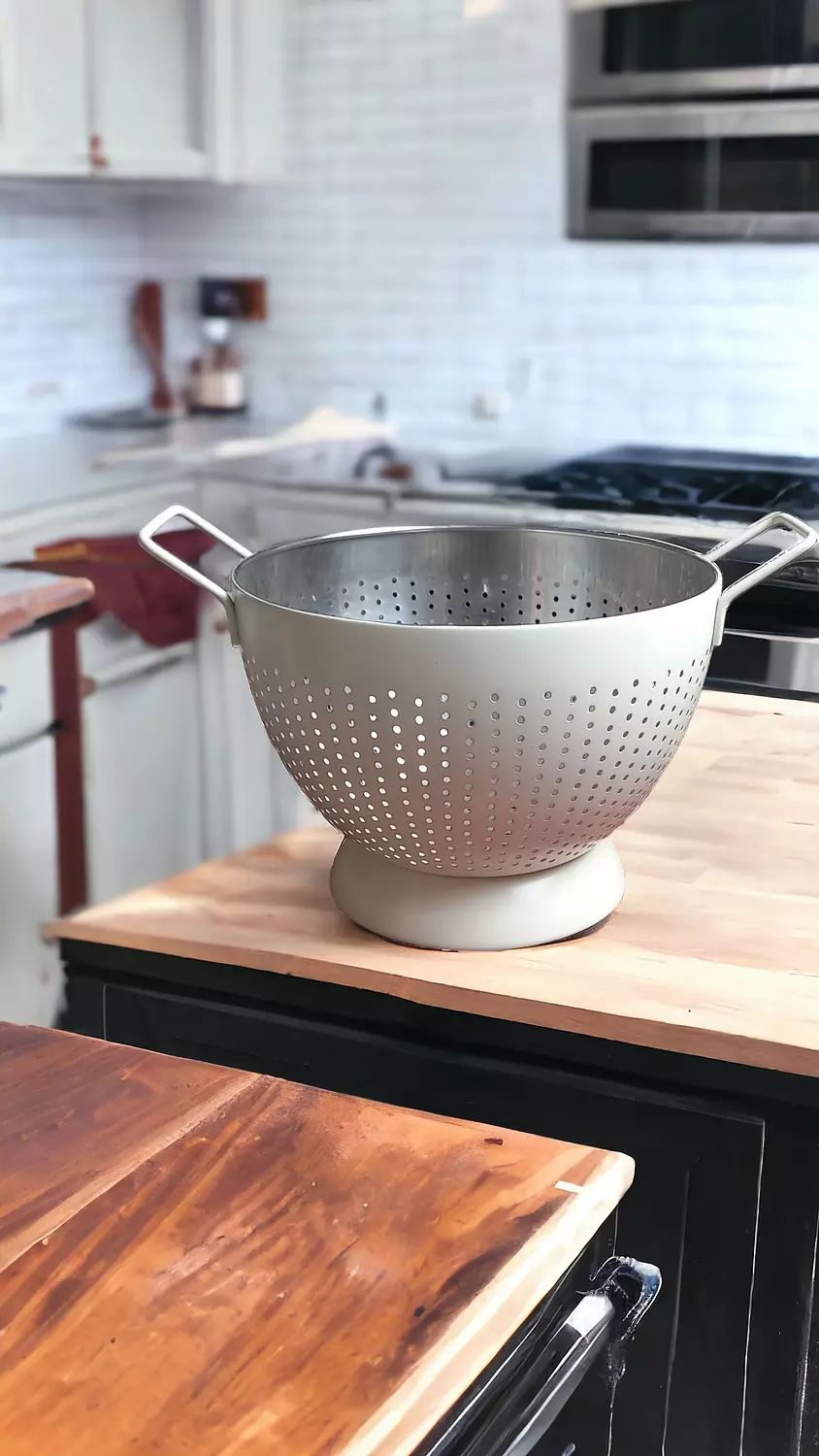 White Stainless Steel Coriander  hover image