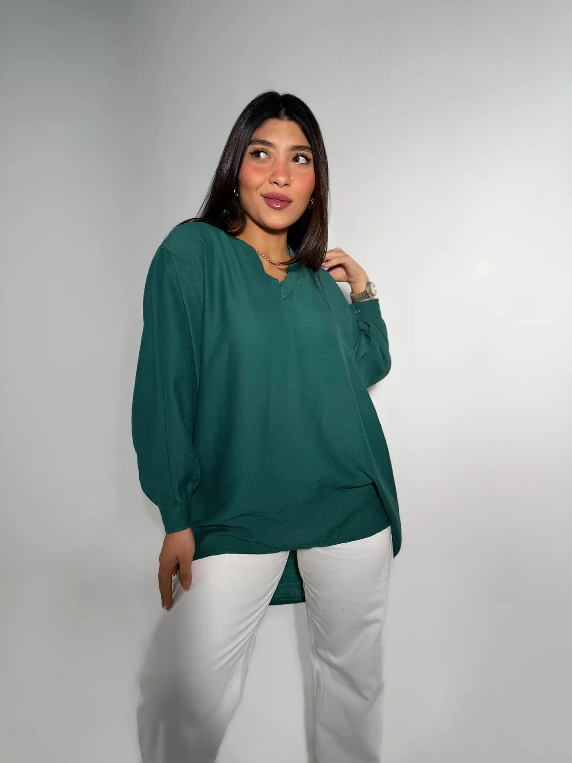 V Neck Blouse 11