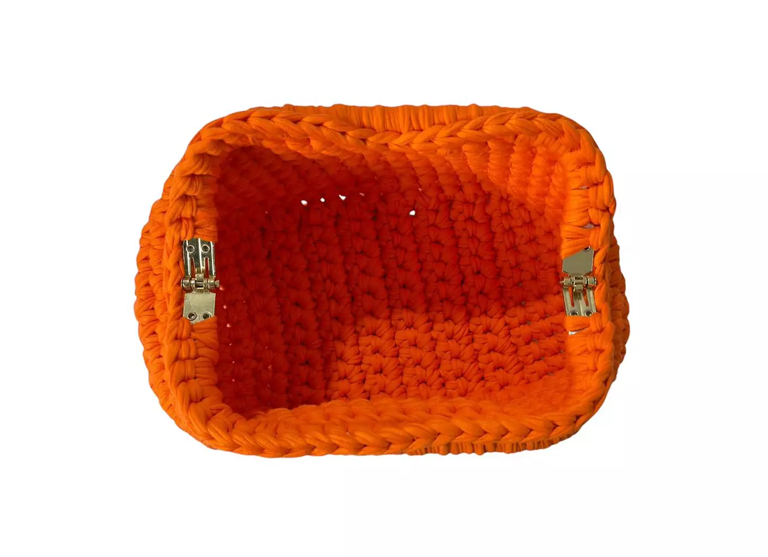 Crochet Bag Orange 1