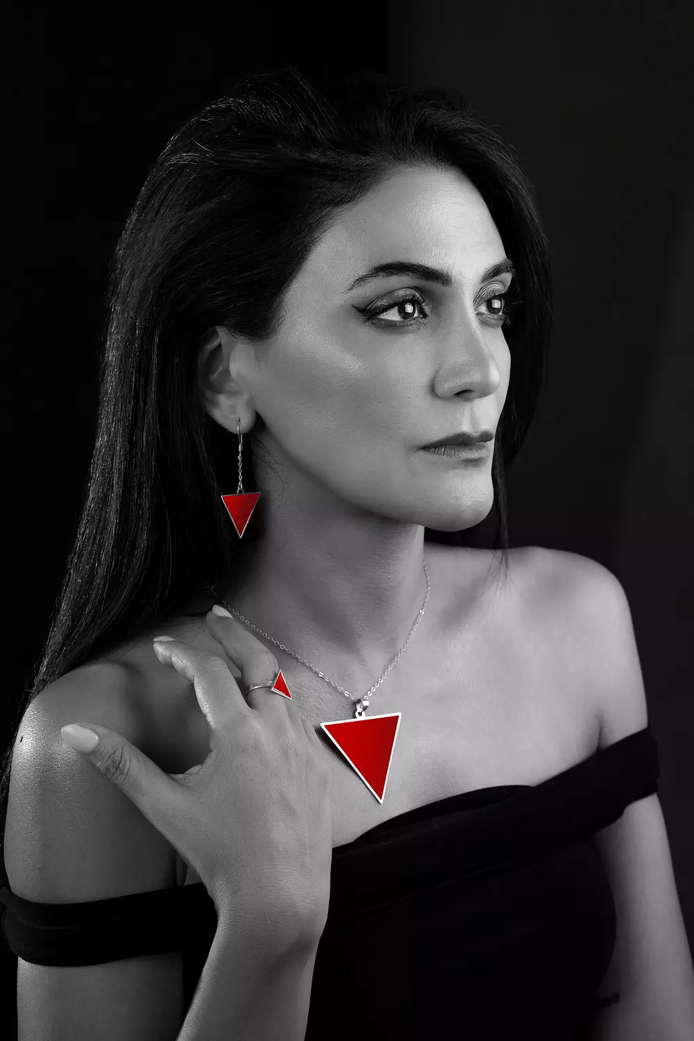 Red Triangle Set (Small) 2