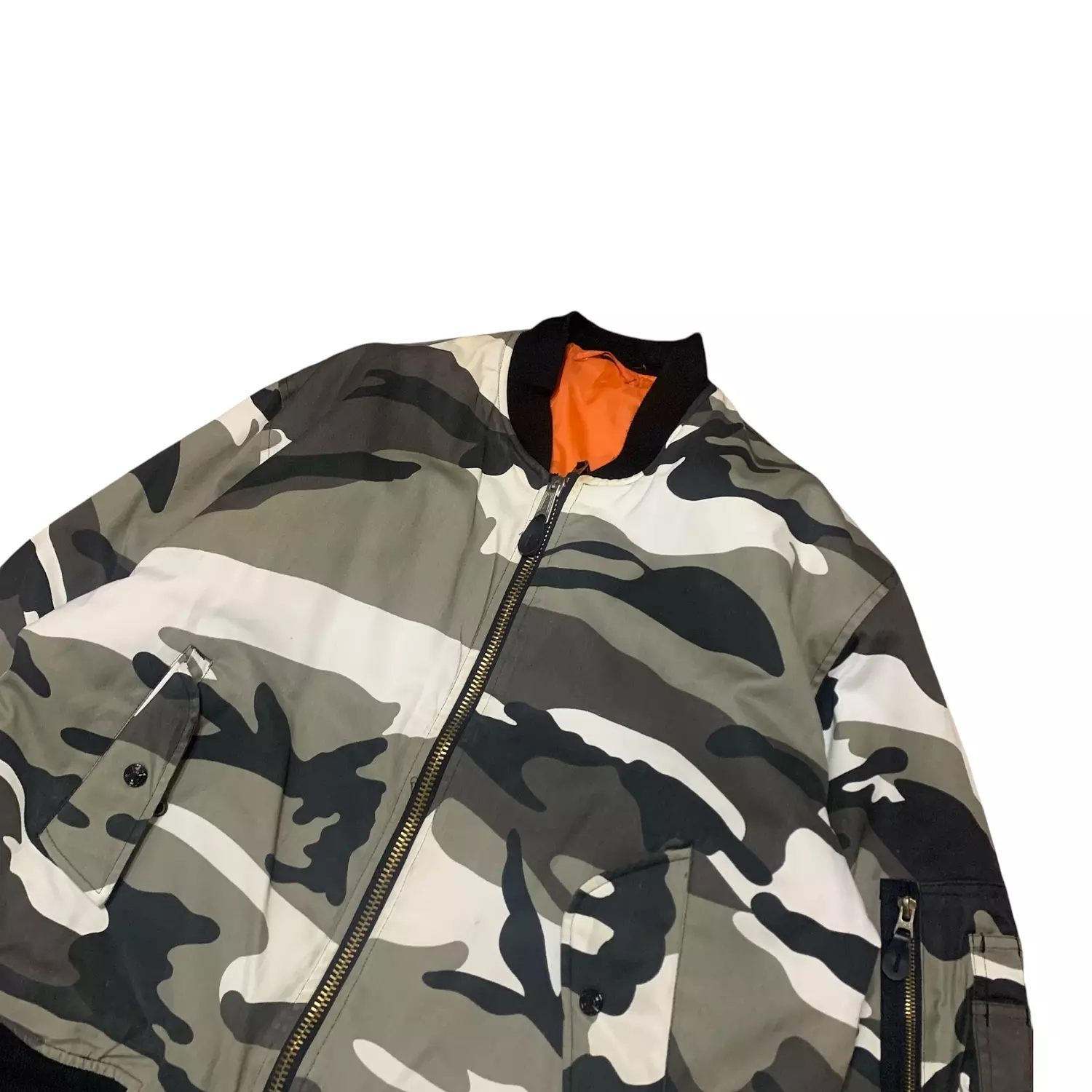 MA1 Camo Army Bomber Reversible Jacket 2