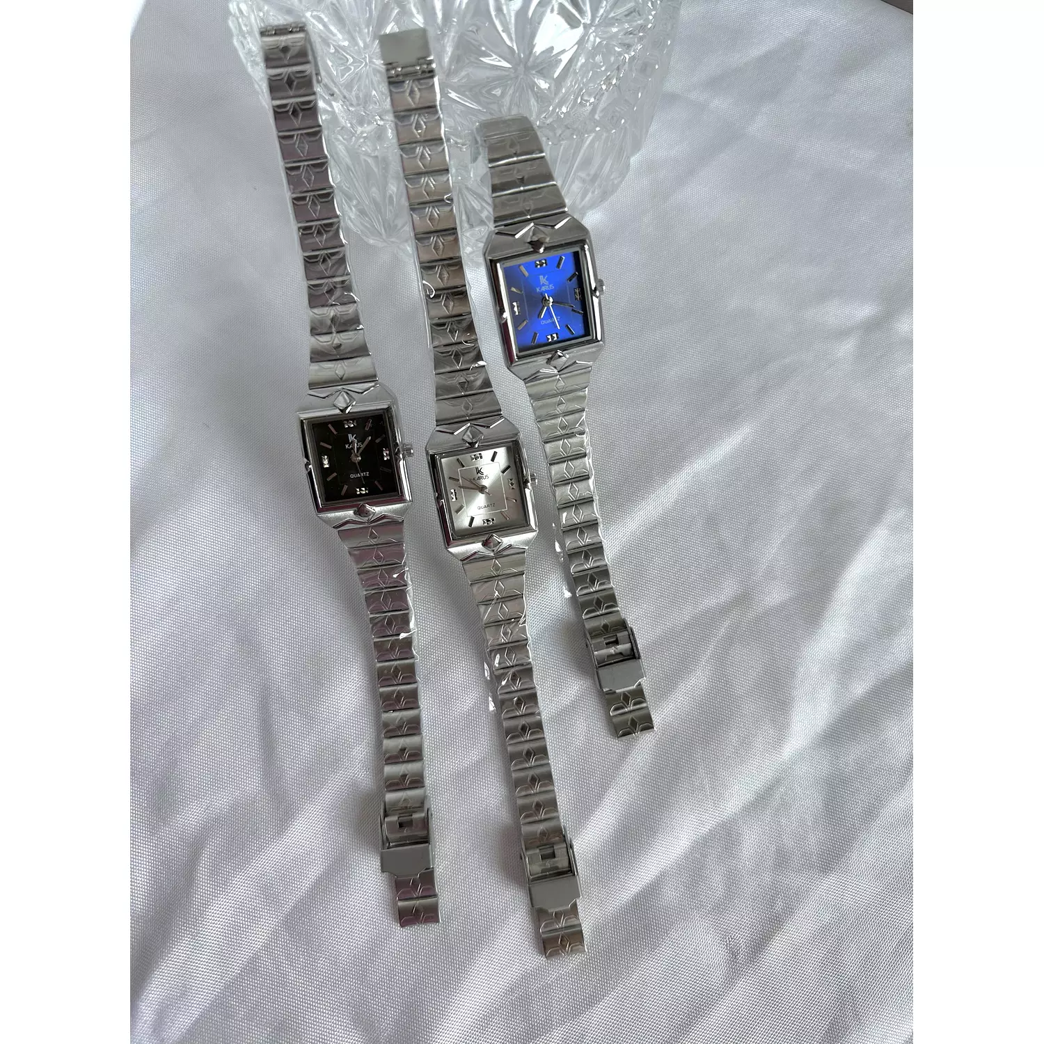 Silver Vintage Square watches hover image