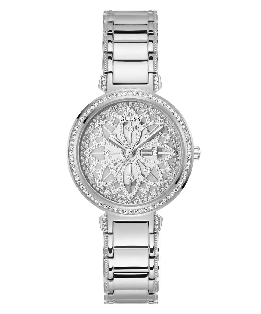 <p><strong><span style="color: rgb(1, 1, 1)">GUESS GW0528L1 ANALOG WATCH For Women Silver Stainless Steel Polished Bracelet</span></strong></p>