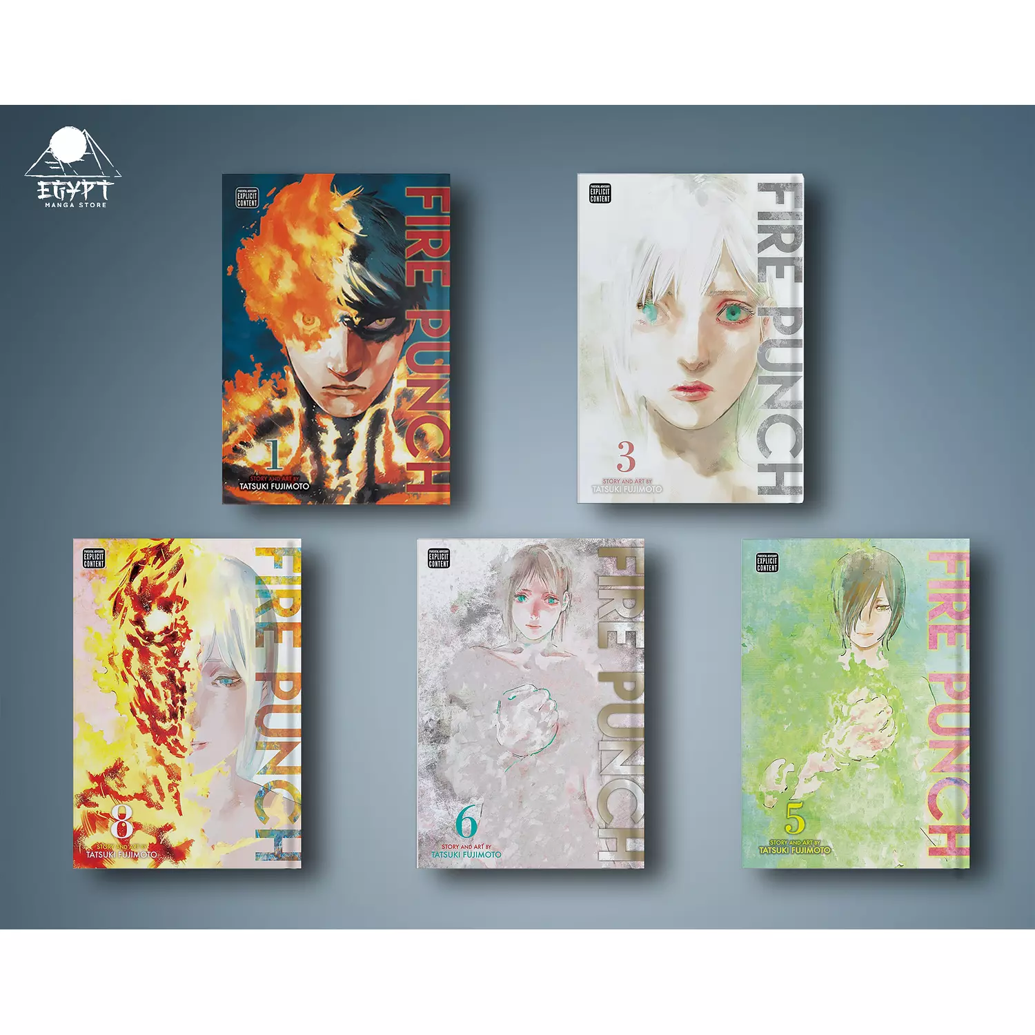 Fire selling punch manga set