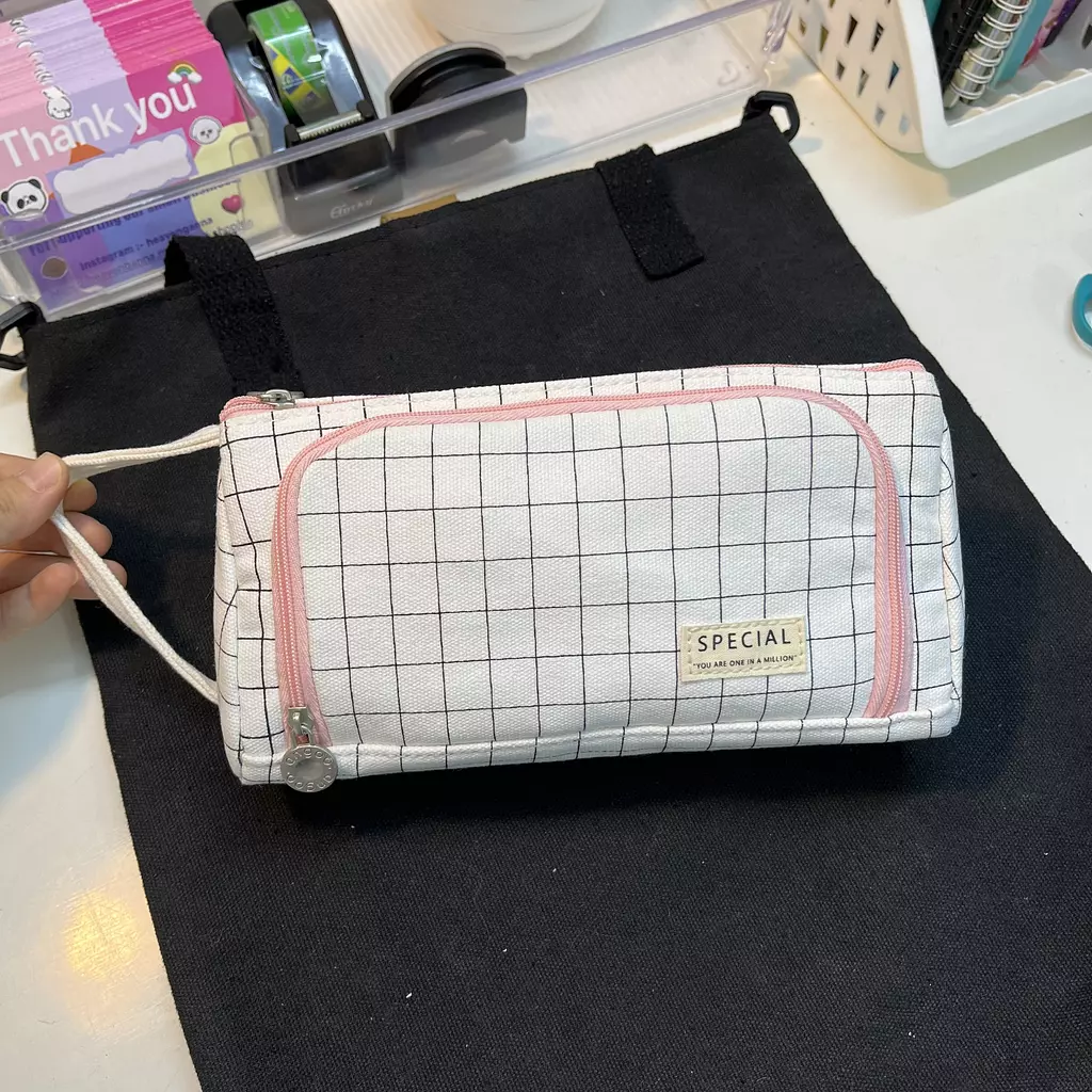 Square pencil case L